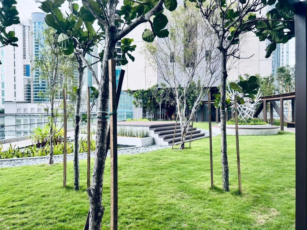 Garden in Axon Serviced Suites Kuala Lumpur