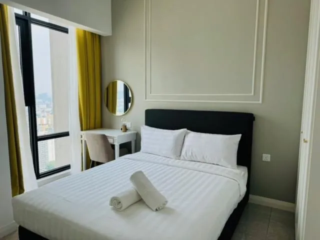 Bed in Axon Serviced Suites Kuala Lumpur