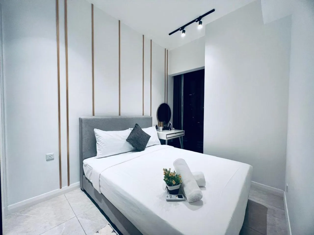 Bedroom, Bed in Axon Serviced Suites Kuala Lumpur