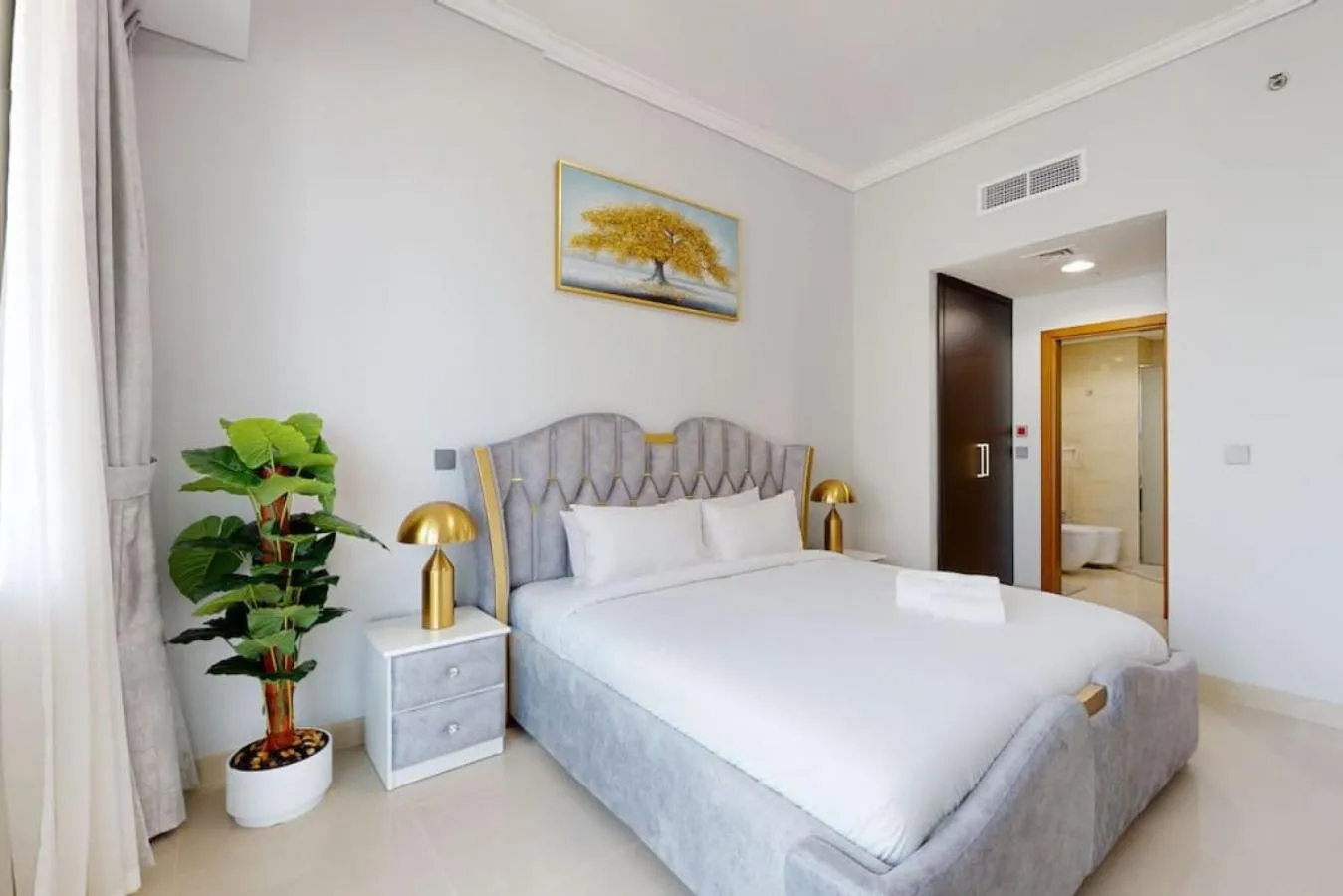 Bedroom, Bed in Vacationer Holiday Homes I Gorgeous One Bedroom I Ocean Heights