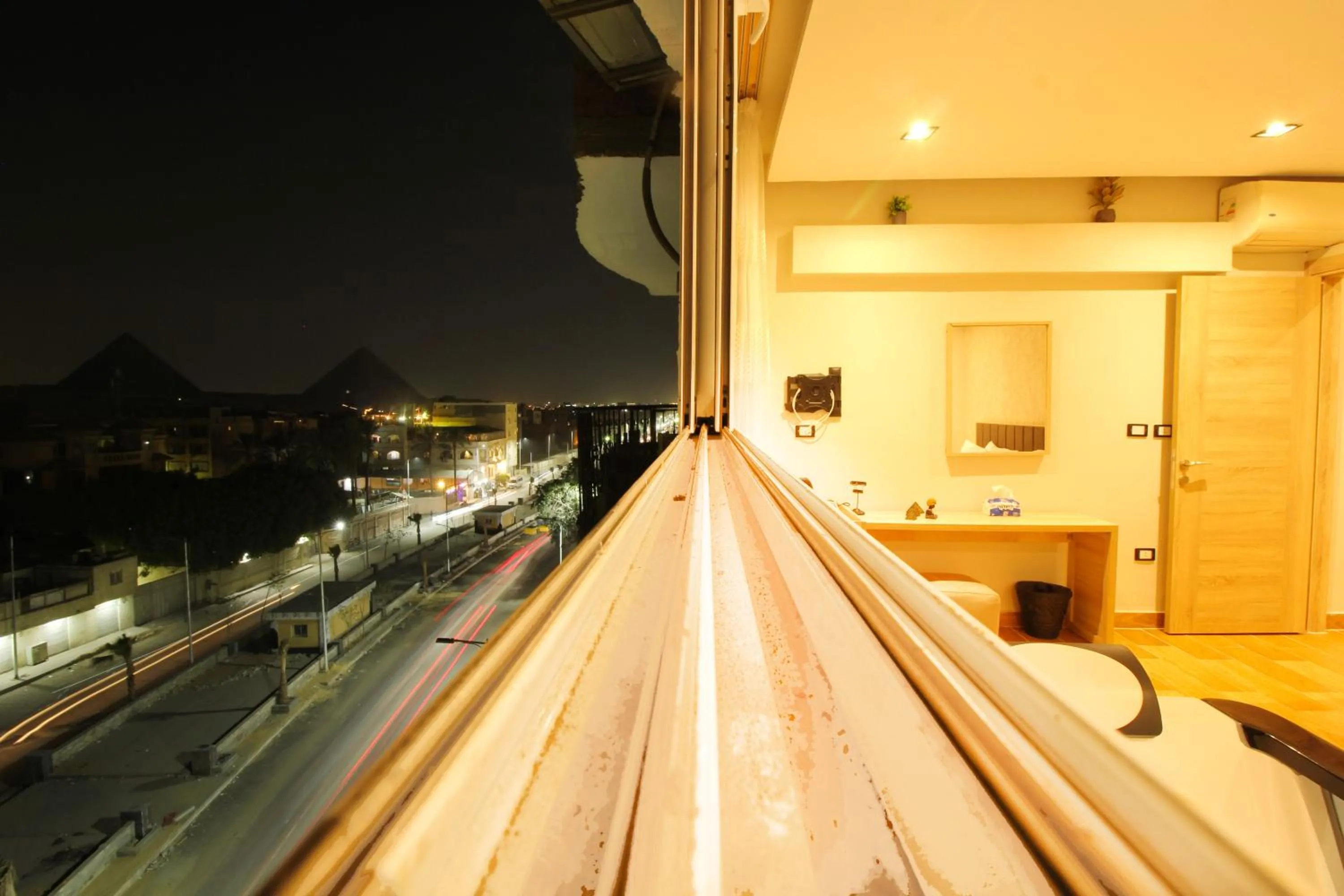 View (from property/room) in Palm Pyramids View INN