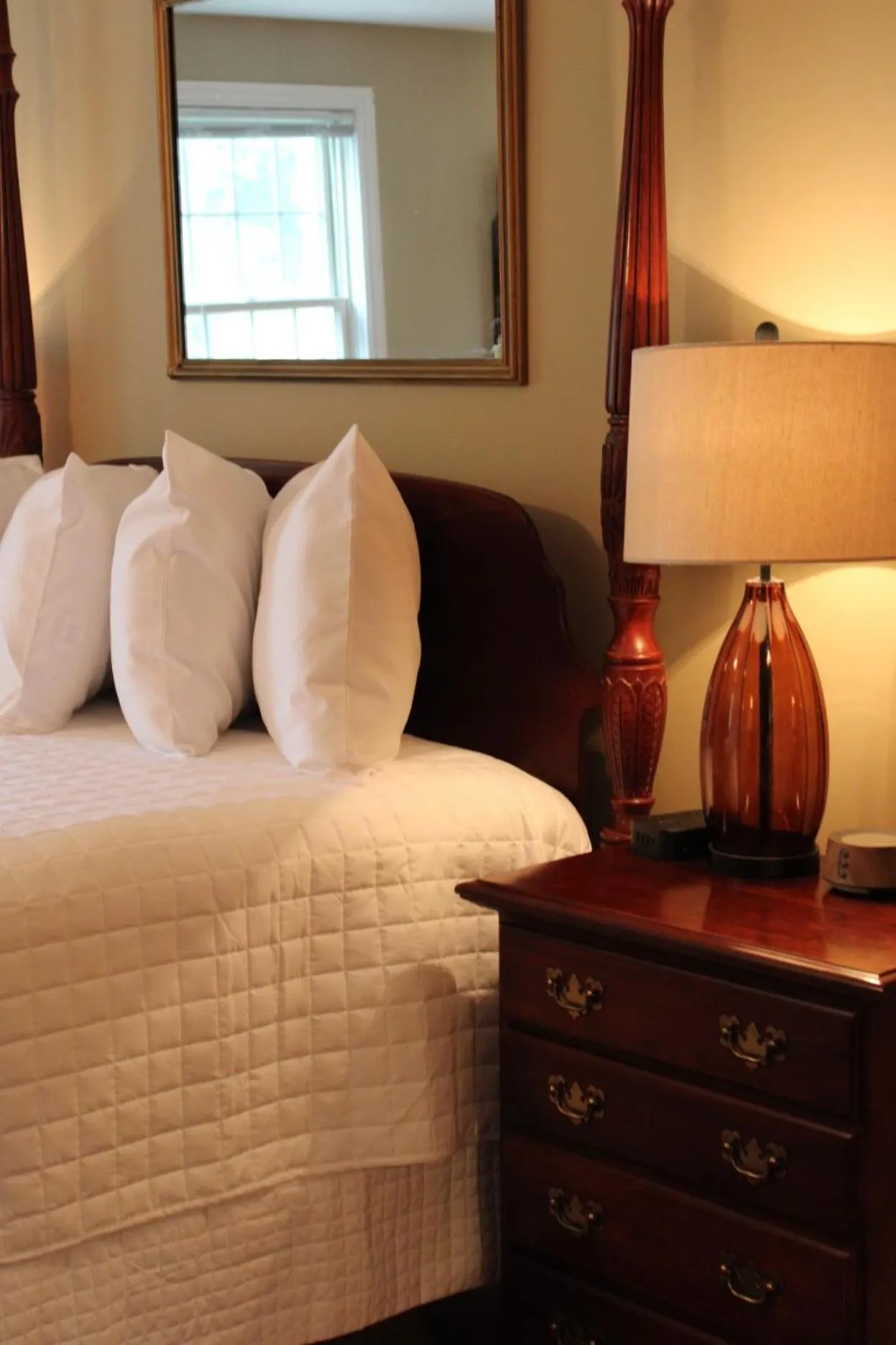 Bed in The Emory House