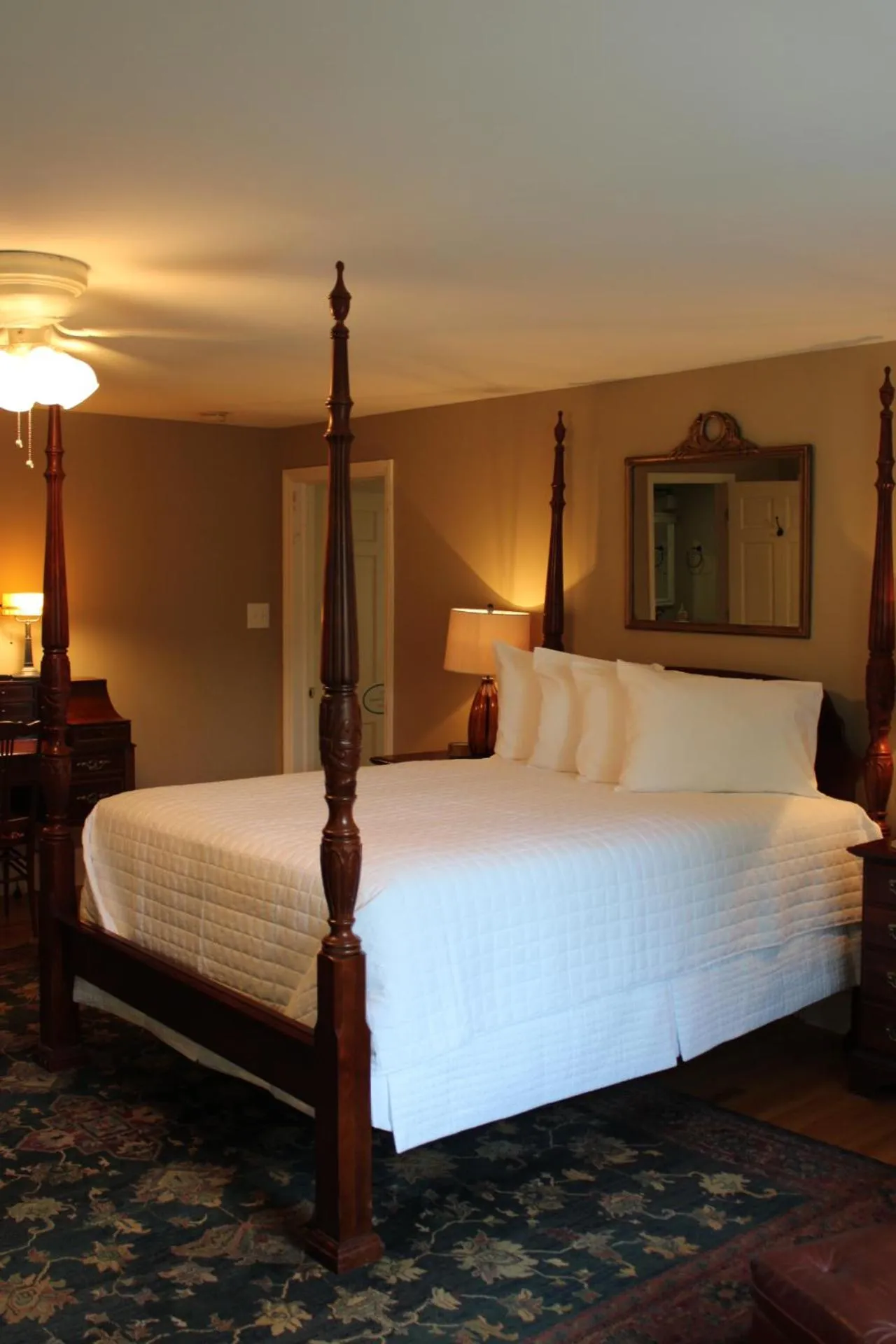 Bed in The Emory House