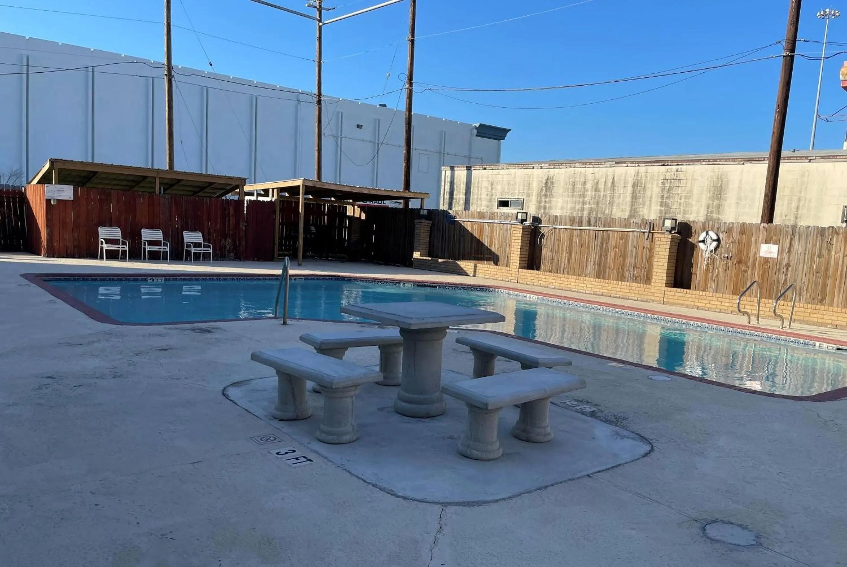 Pool view in Days Inn & Suites by Wyndham Corpus Christi Central