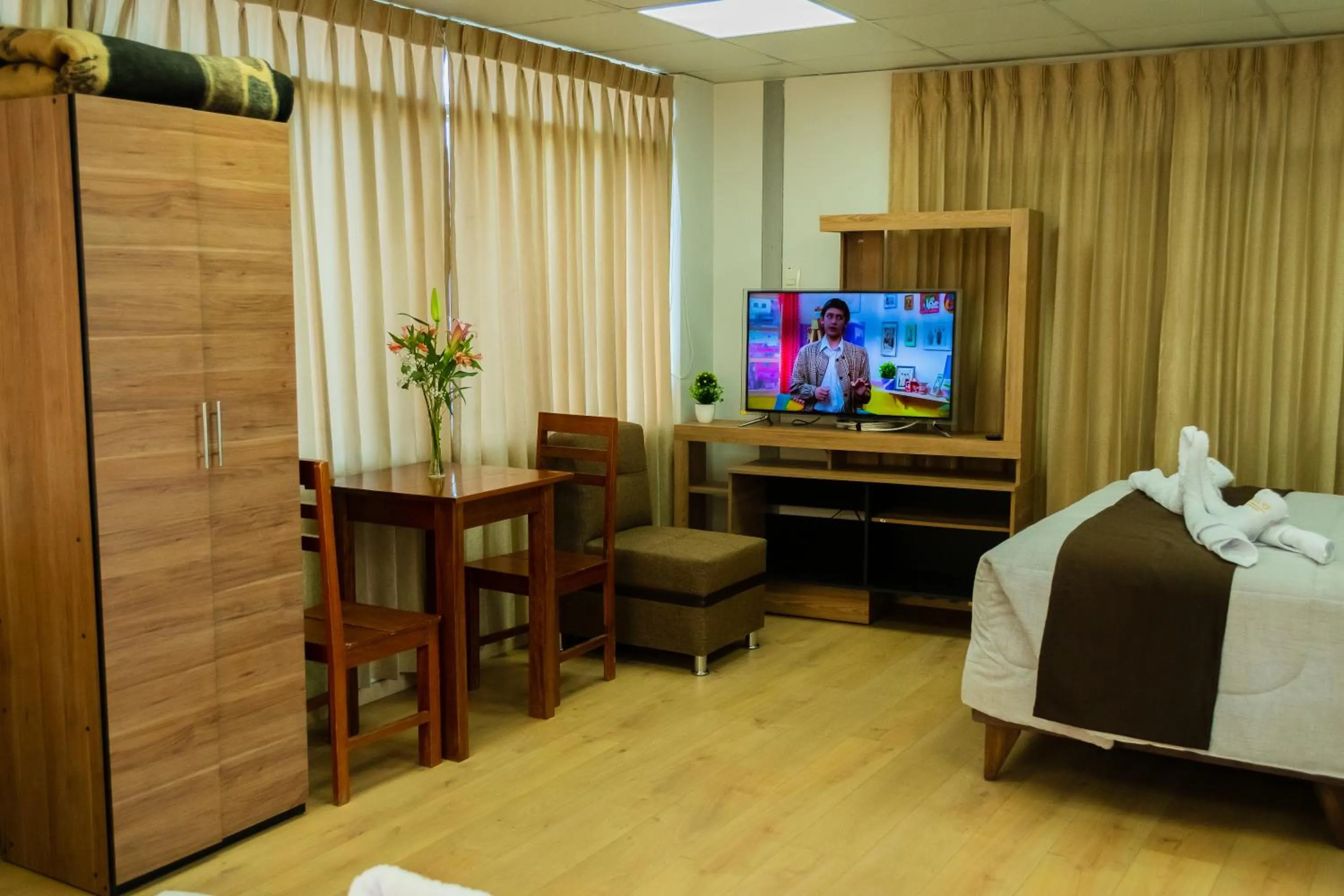 Bedroom, Bed in Hostal Samakuy AQP