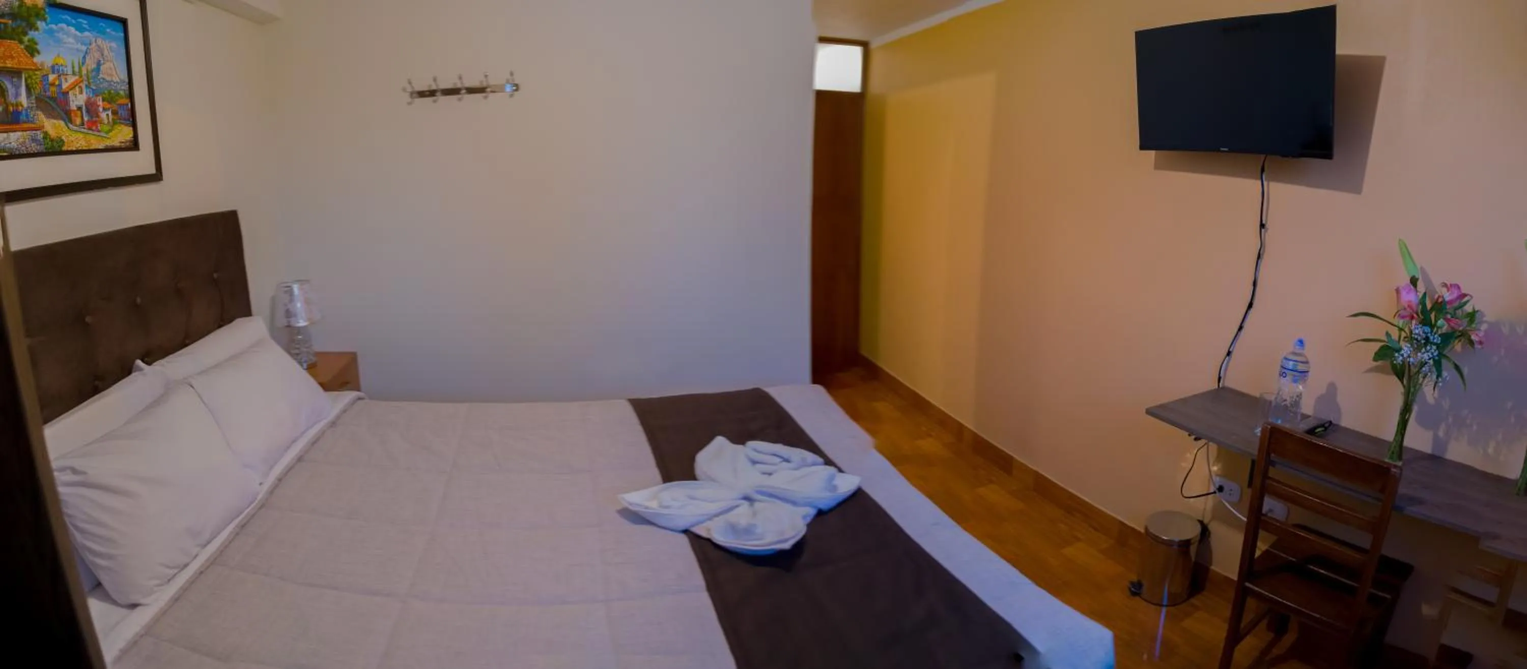 Bedroom, Bed in Hostal Samakuy AQP