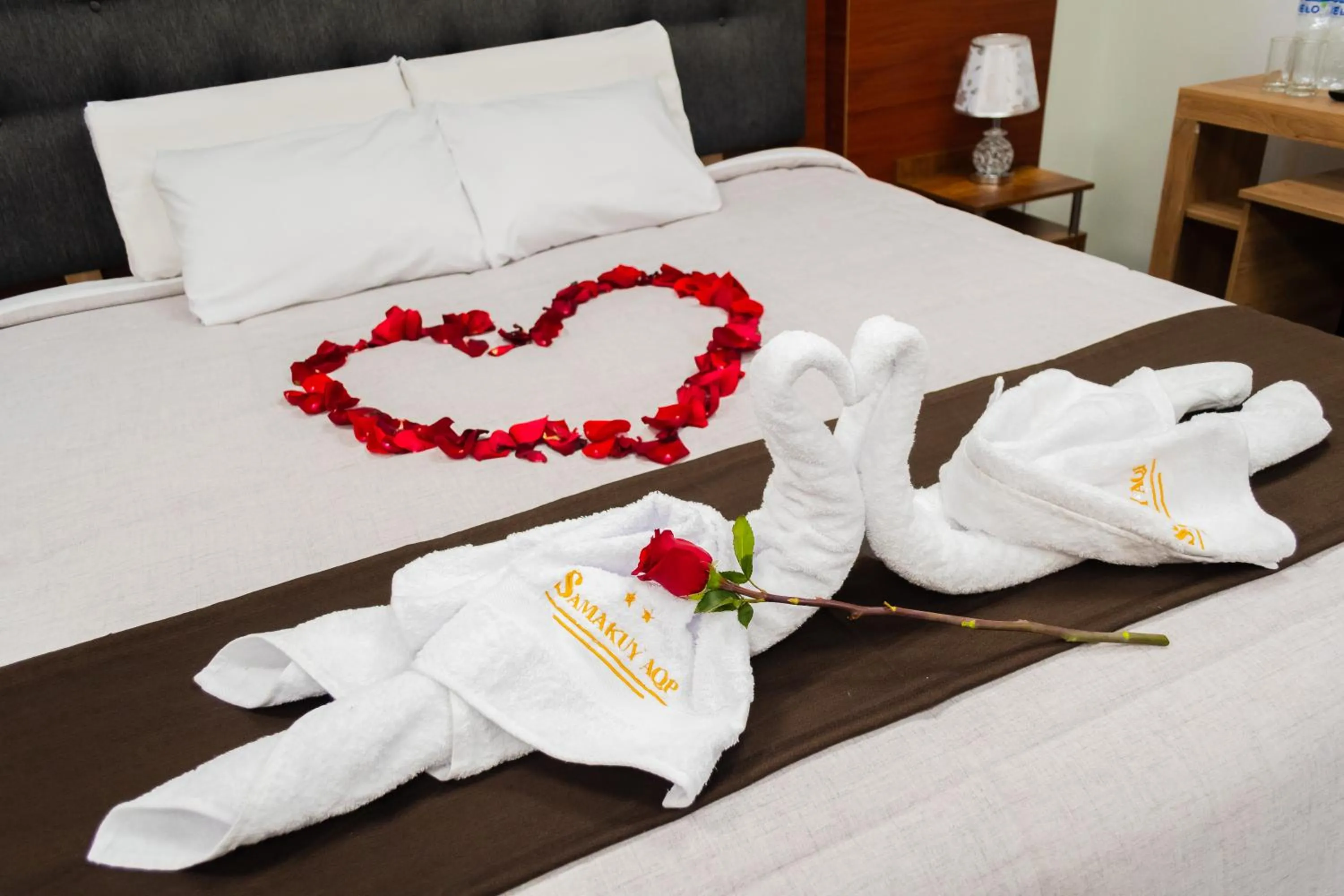 Bed in Hostal Samakuy AQP