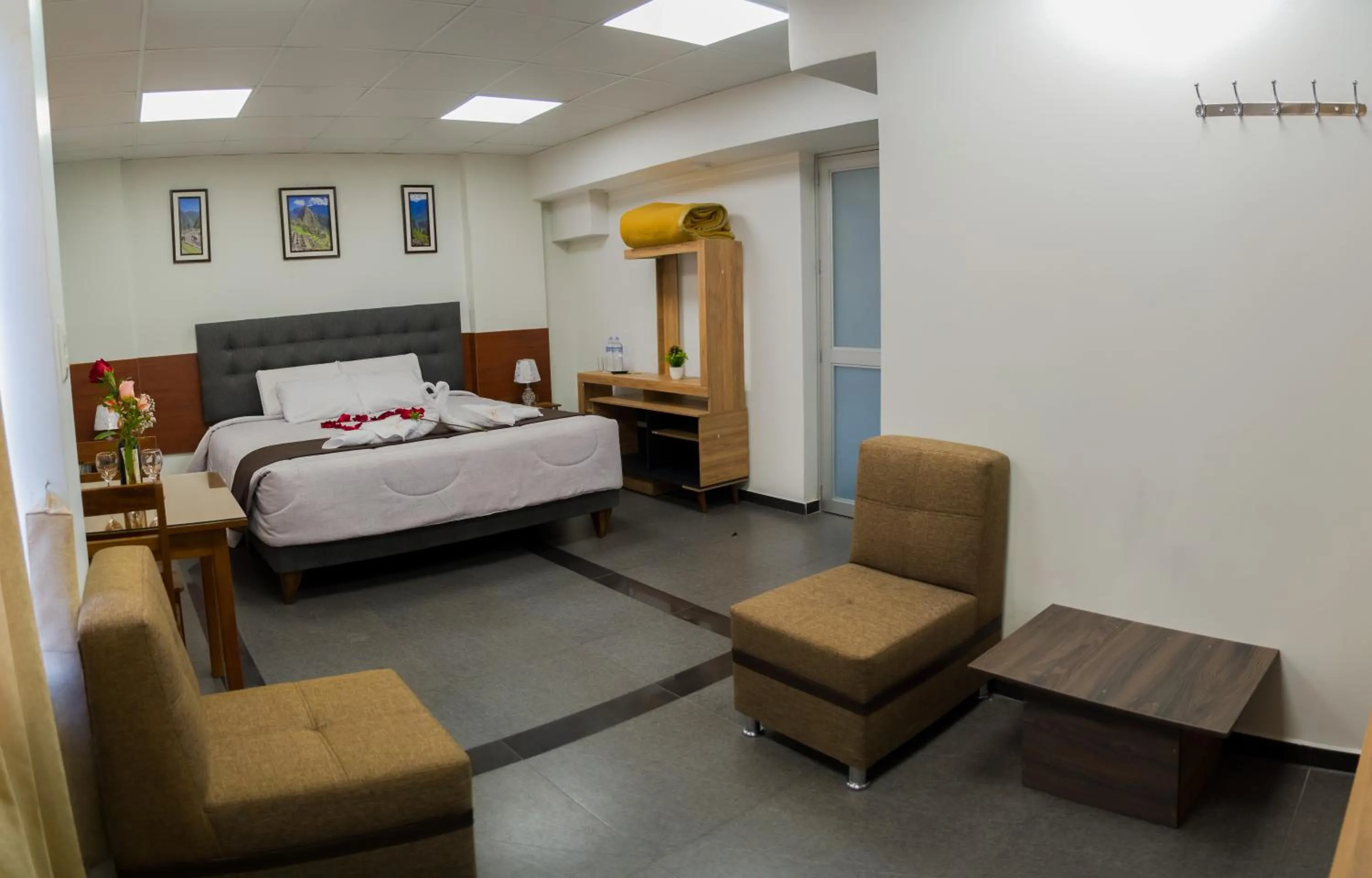 Bedroom, Bed in Hostal Samakuy AQP