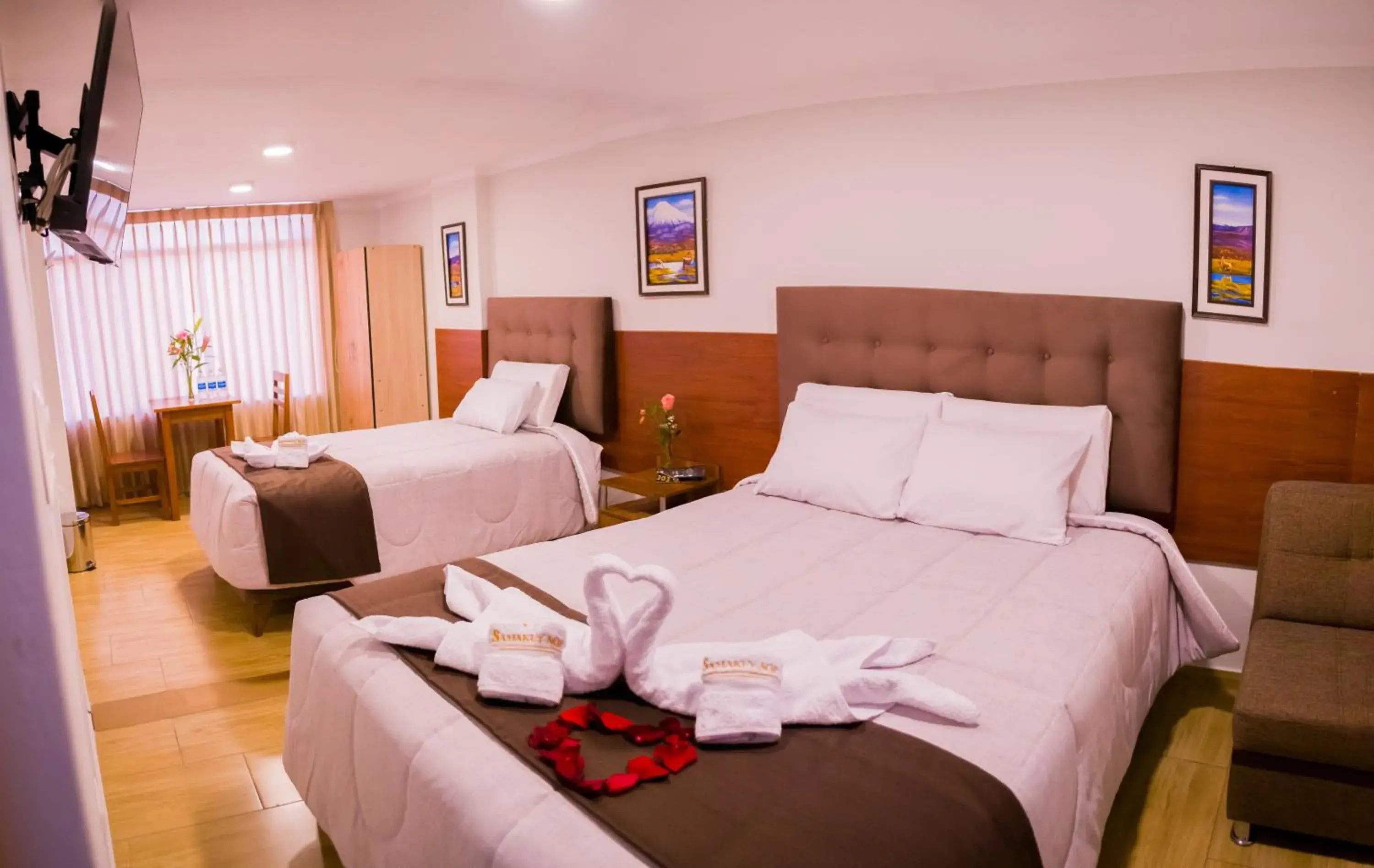 Triple Room in Hostal Samakuy AQP Triple Room in Hostal Samakuy AQP
