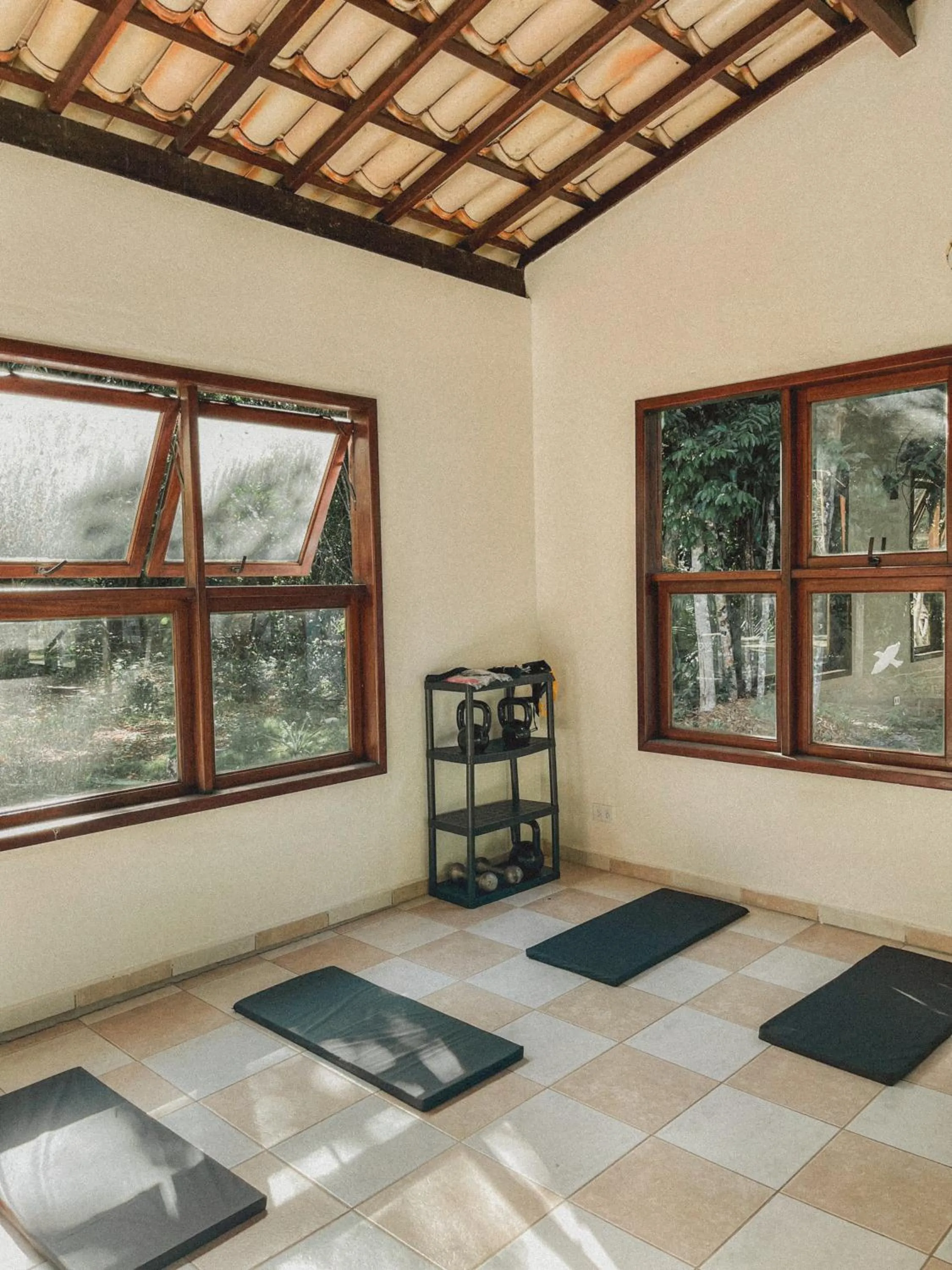 Fitness centre/facilities in Pousada Maliale