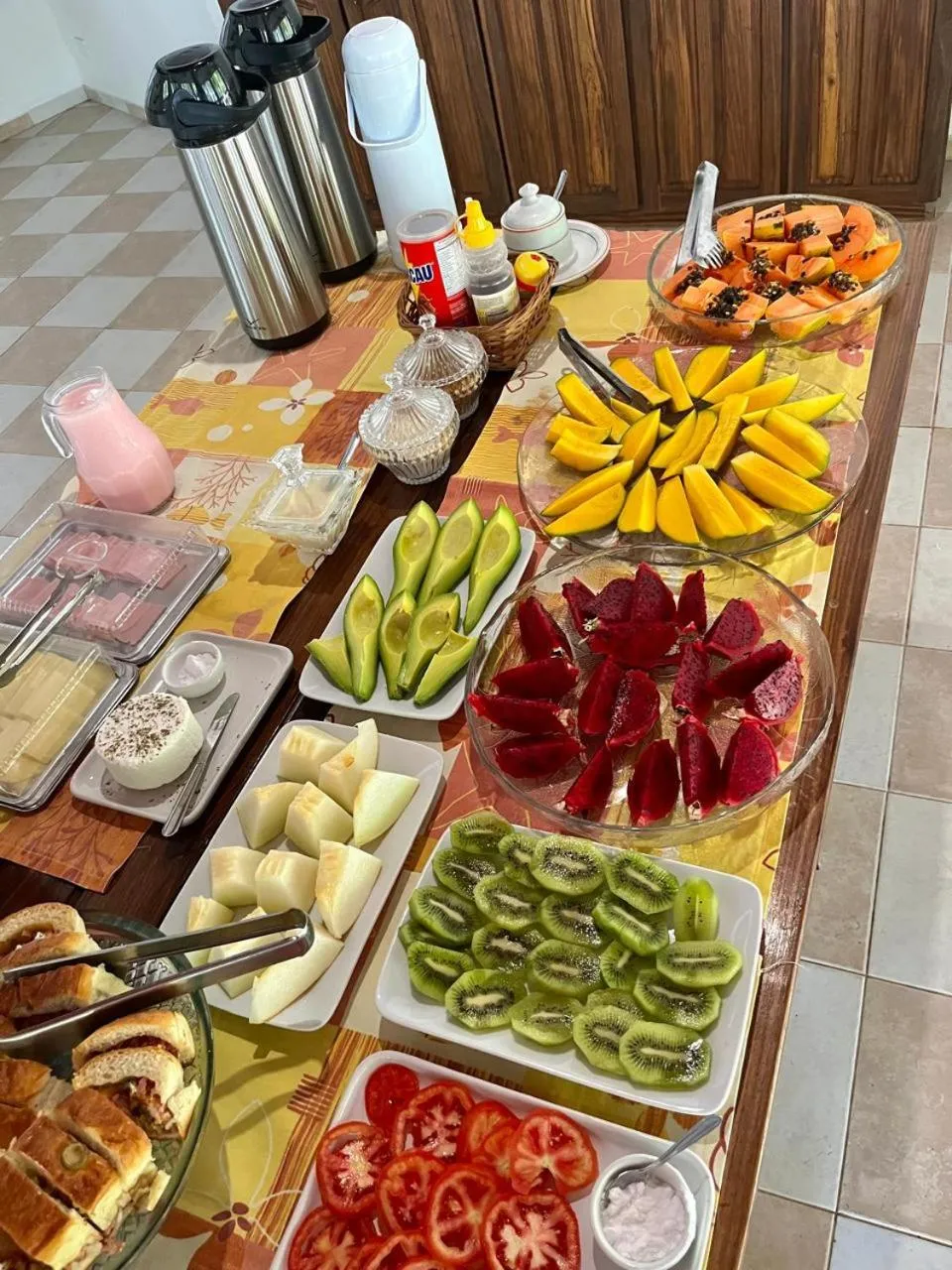 Breakfast in Pousada Maliale