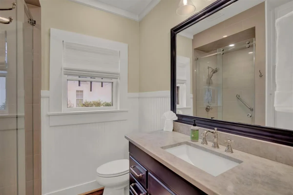 Bathroom in Charming Craftsman Home!-2 BLKS from Main St!