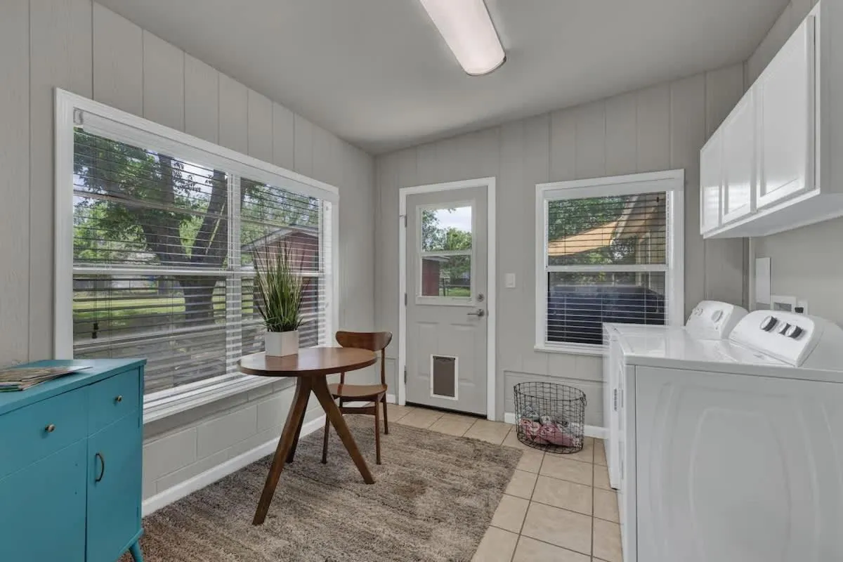 laundry in Luxury Mid Century Charmer Near Historic Main St