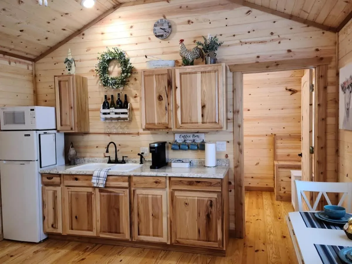 Coffee/tea facilities in Stunning Cabin Right on Main St!