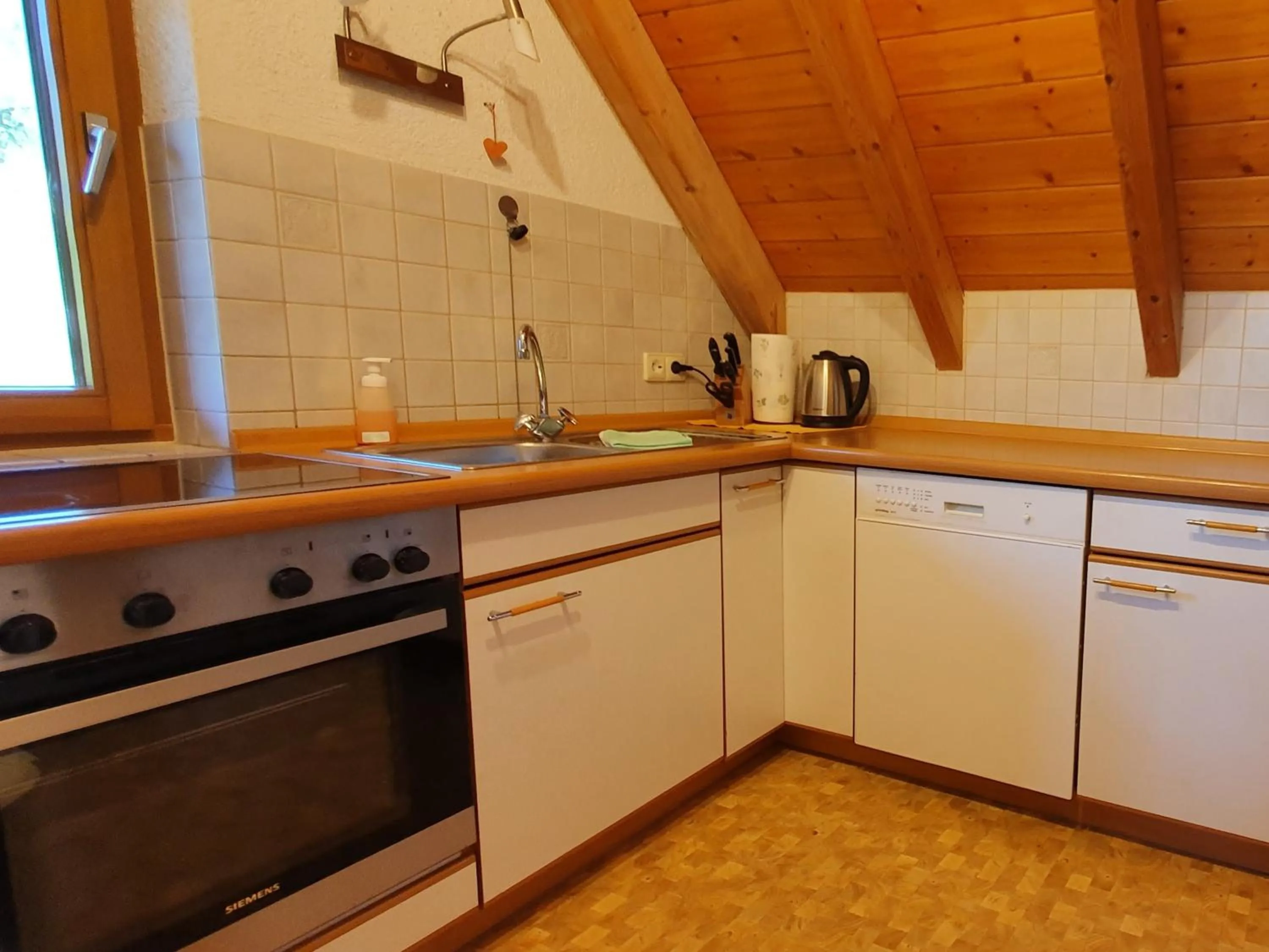 kitchen in Ferienwohnungen Maierhof Oberried
