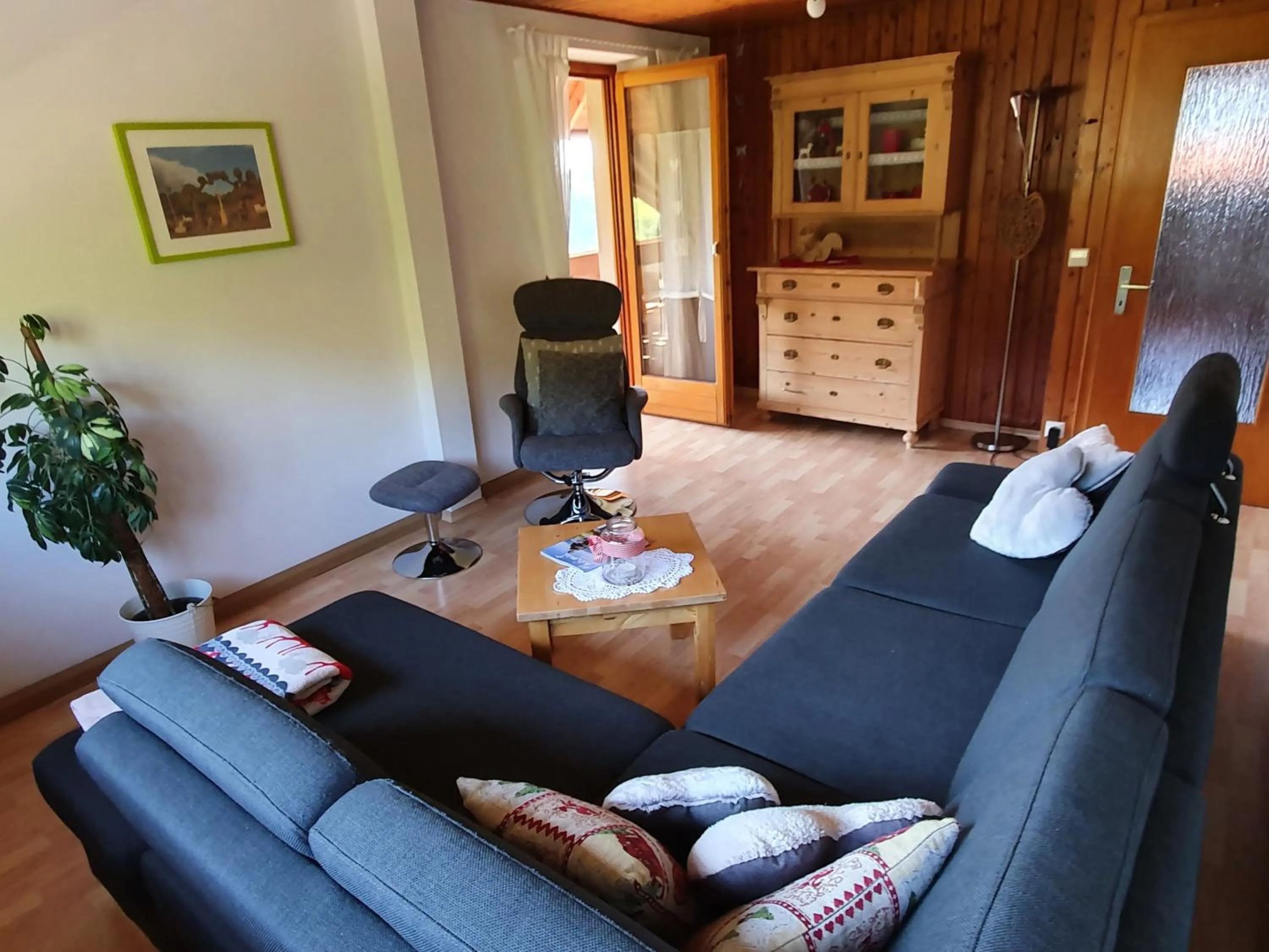 Living room in Ferienwohnungen Maierhof Oberried