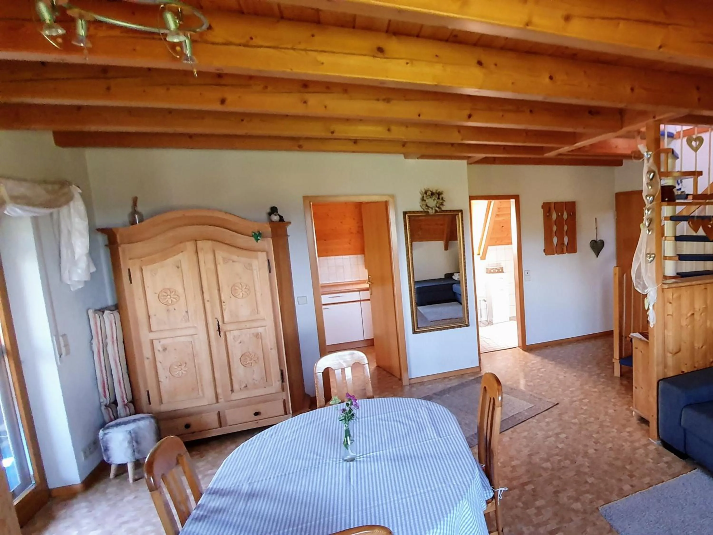 Living room in Ferienwohnungen Maierhof Oberried
