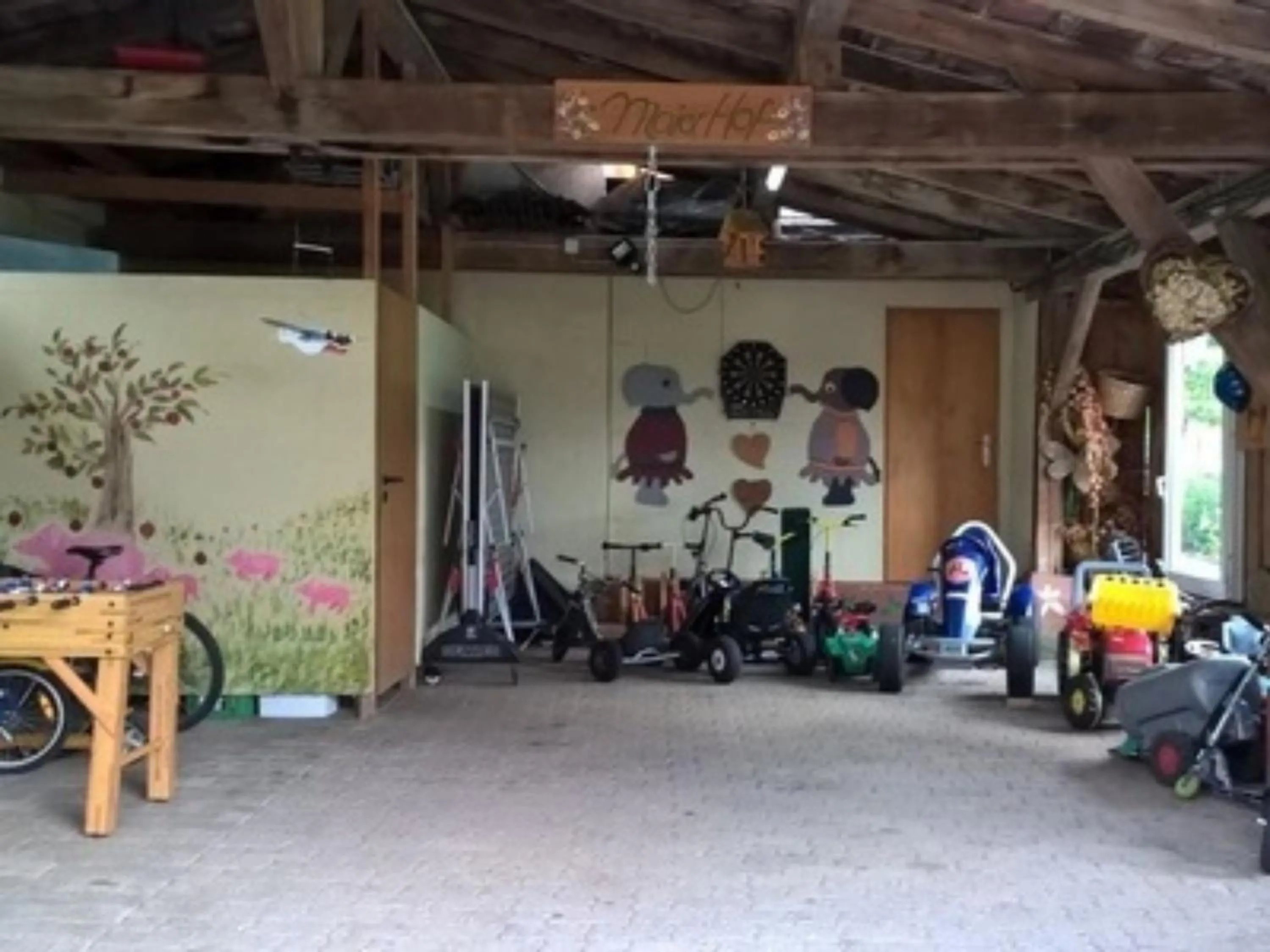 Game Room in Ferienwohnungen Maierhof Oberried