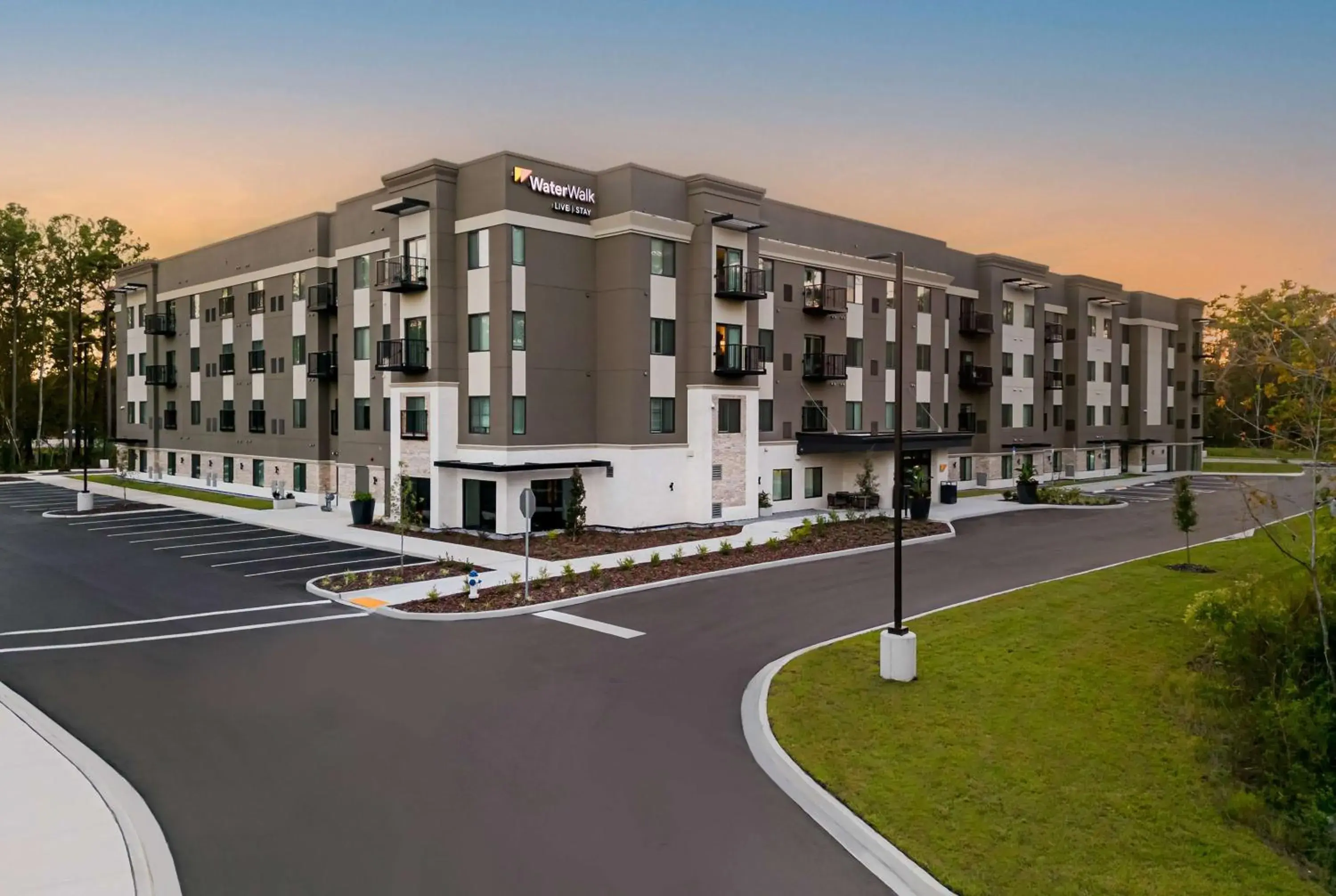 Property building in WaterWalk Extended Stay by Wyndham Jacksonville Deerwood Pk Property building in WaterWalk Extended Stay by Wyndham Jacksonville Deerwood Pk