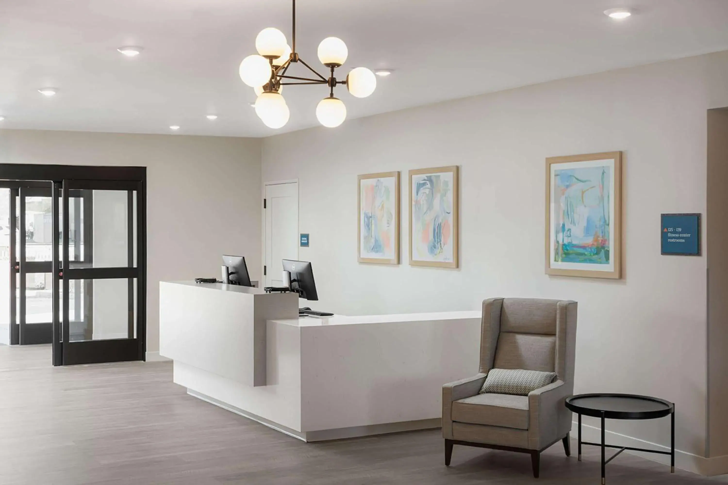 Lobby or reception in WaterWalk Extended Stay by Wyndham Jacksonville Deerwood Pk Lobby or reception in WaterWalk Extended Stay by Wyndham Jacksonville Deerwood Pk