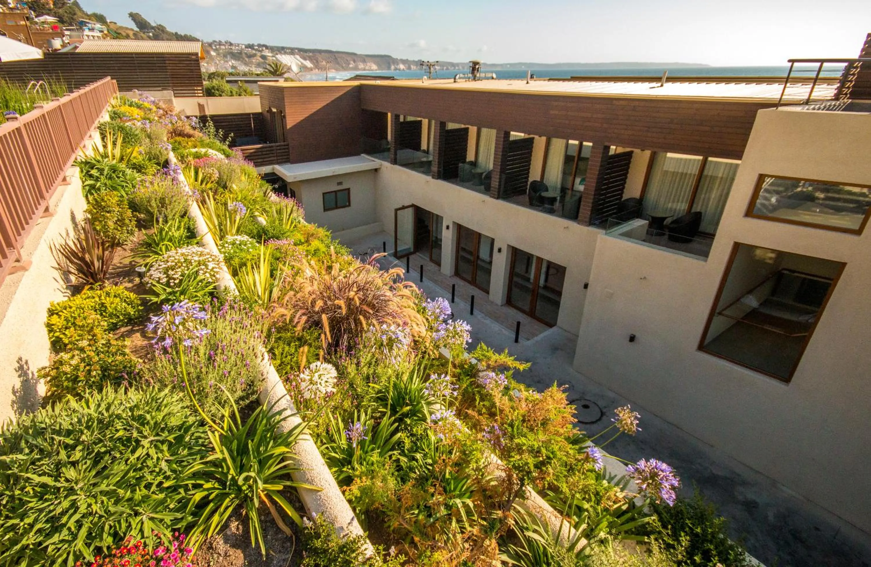 Garden view in Hotel Mae