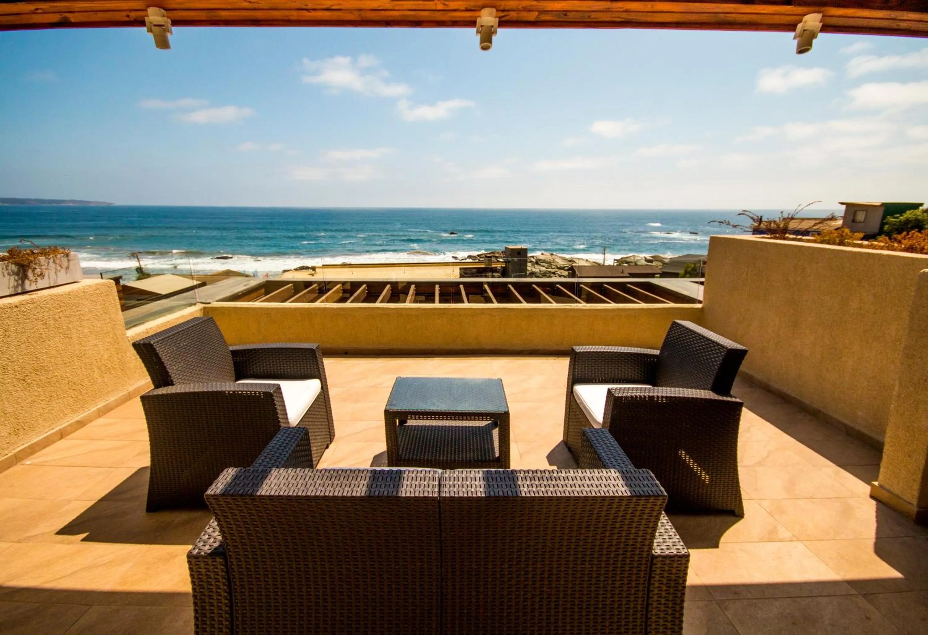 Balcony/Terrace in Hotel Mae
