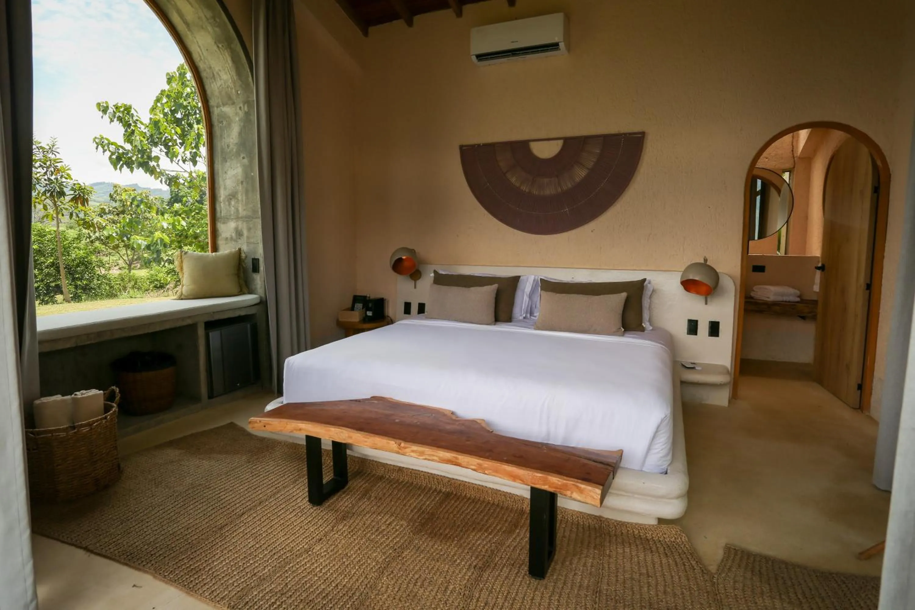 Bed in Hotel Tahiti