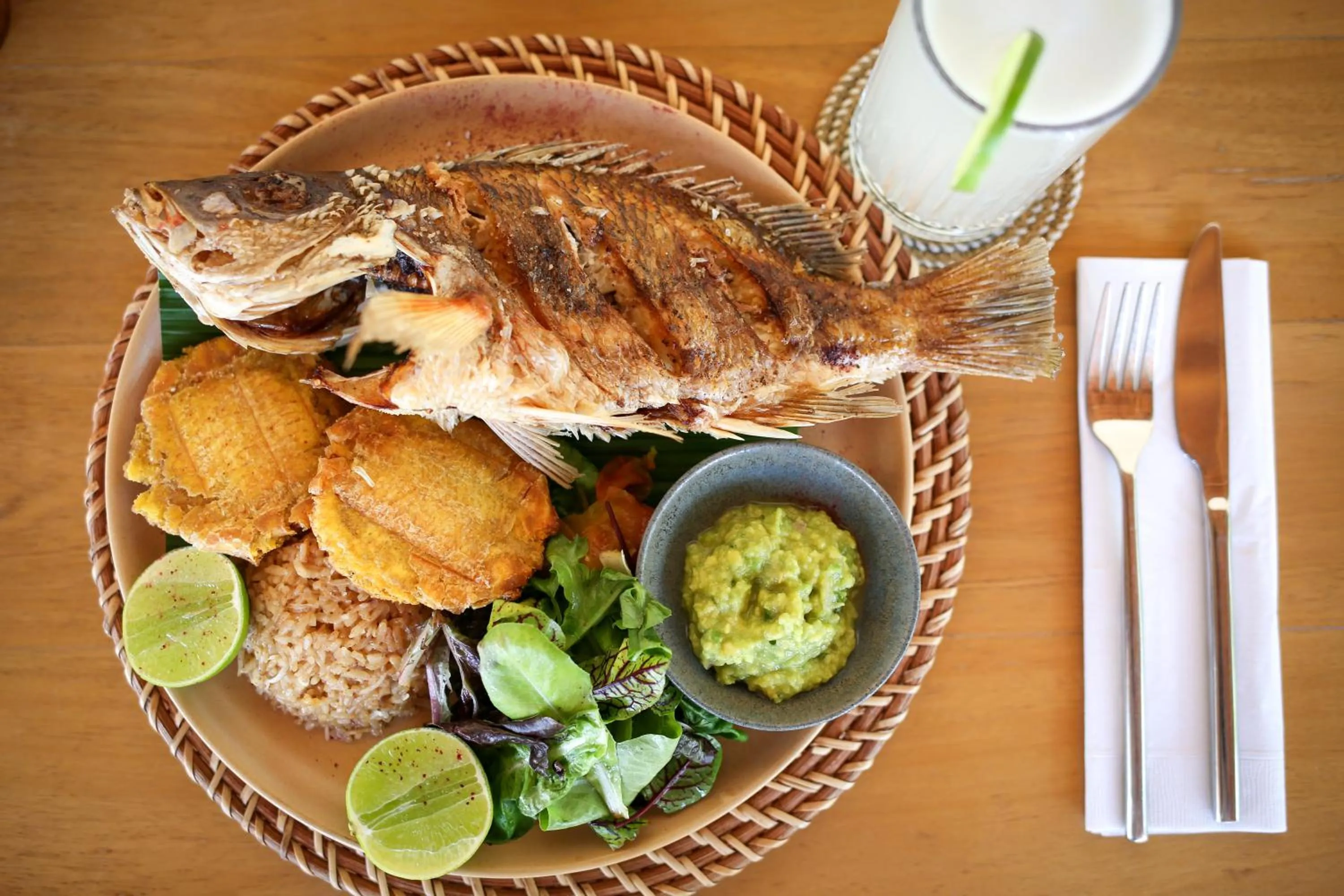 Food and drinks in Hotel Tahiti