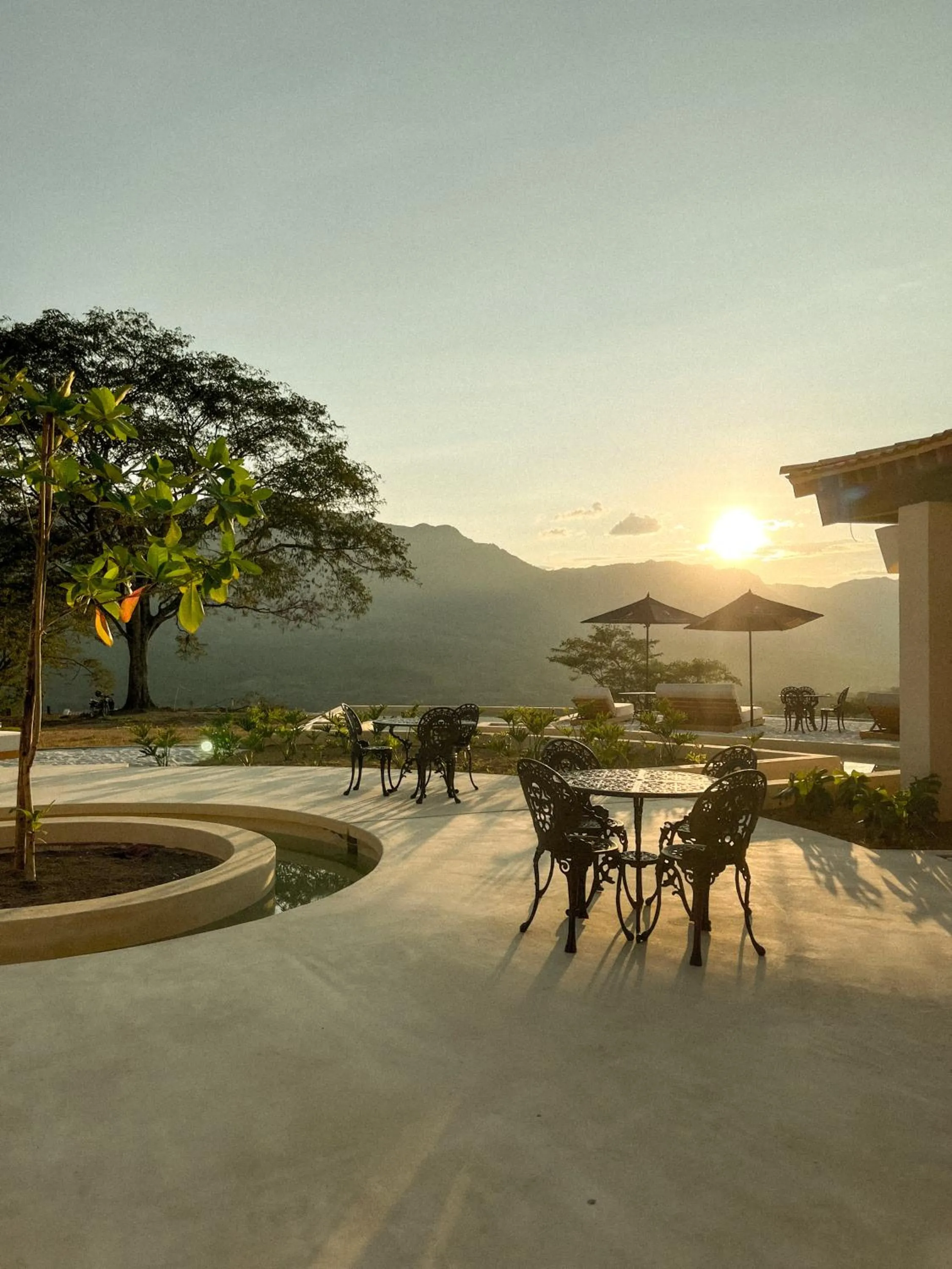 Mountain view in Hotel Tahiti