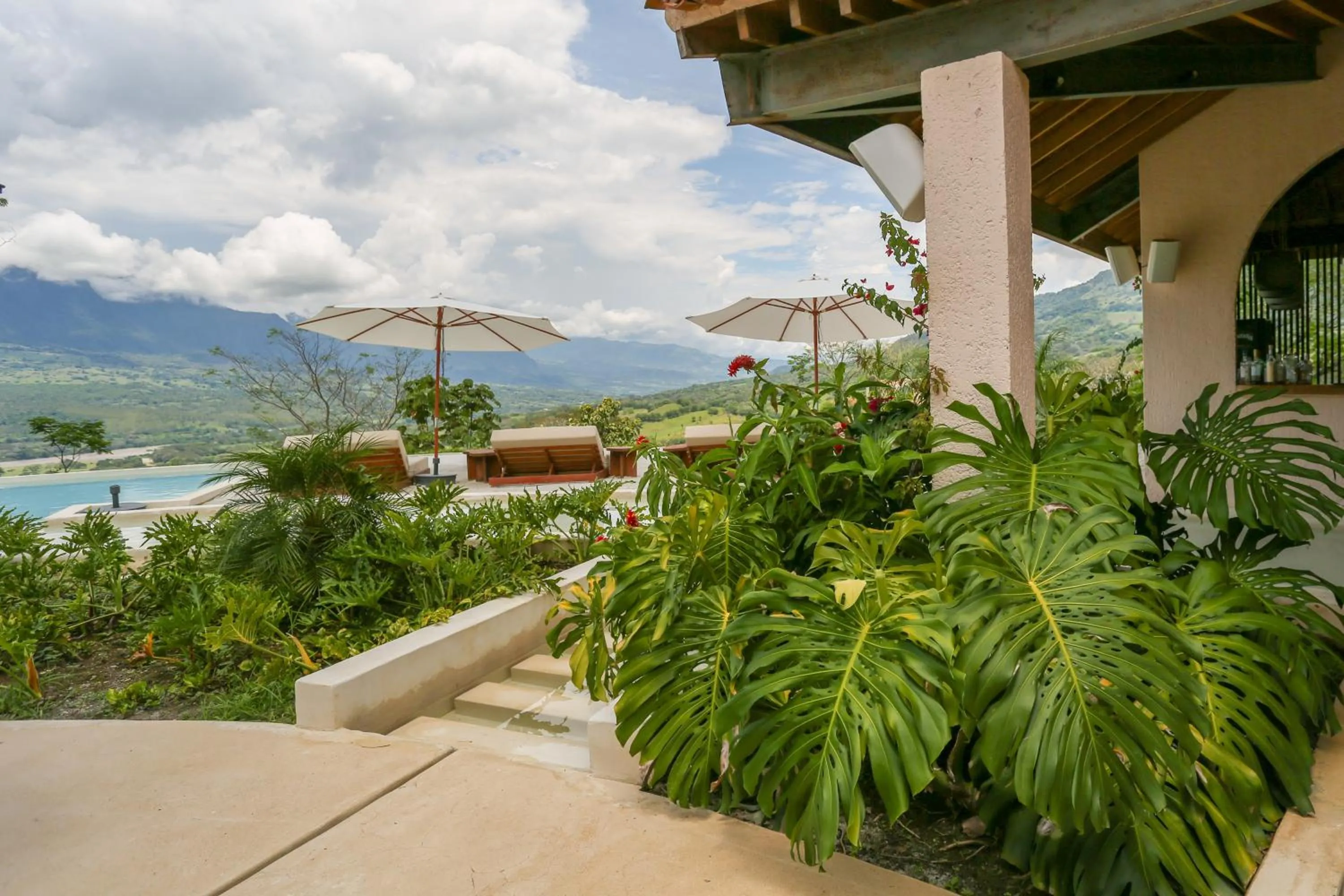 Natural landscape in Hotel Tahiti