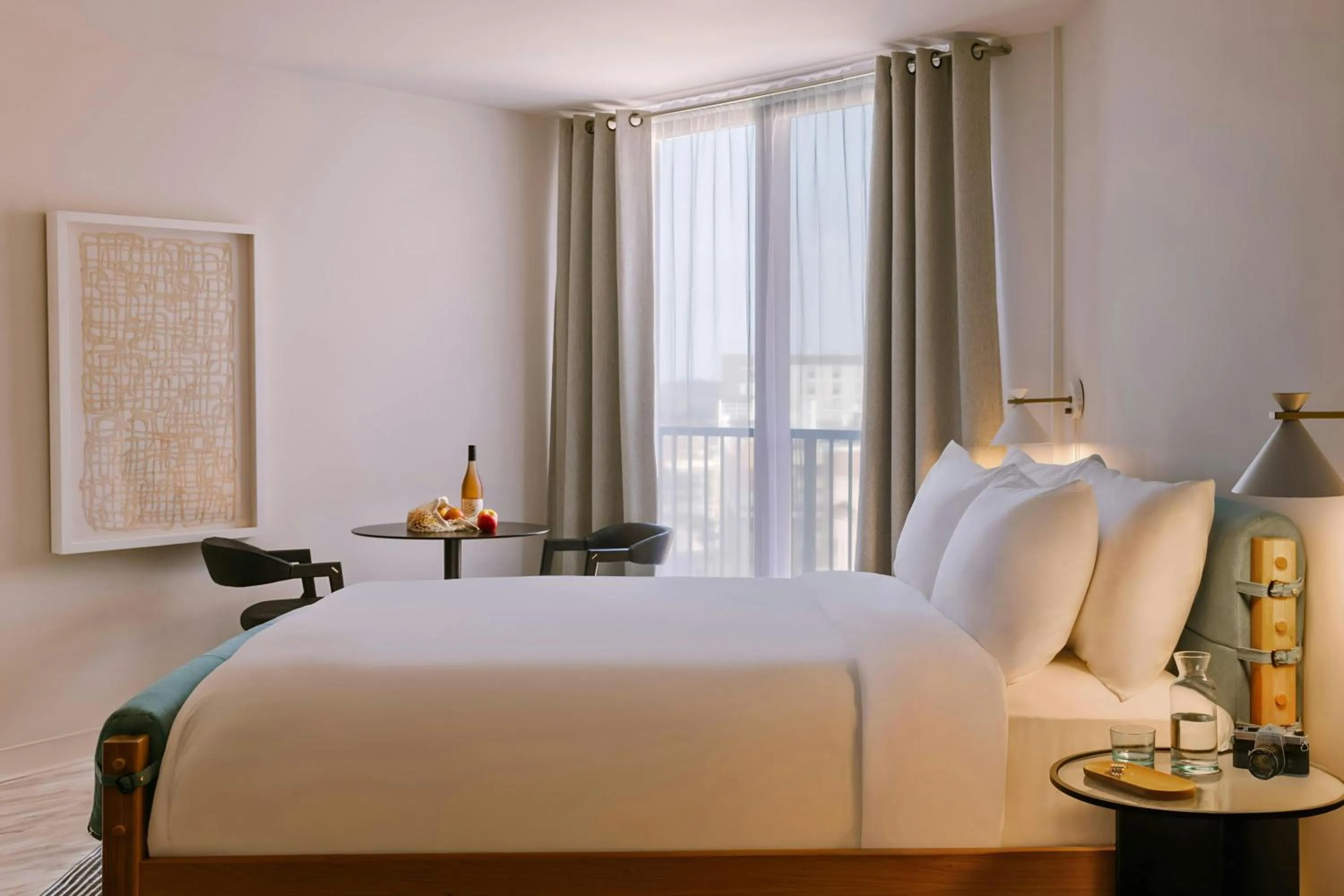 Bedroom, Bed in Sonder by Marriott Bonvoy The Fitz Apartments Downtown St Paul