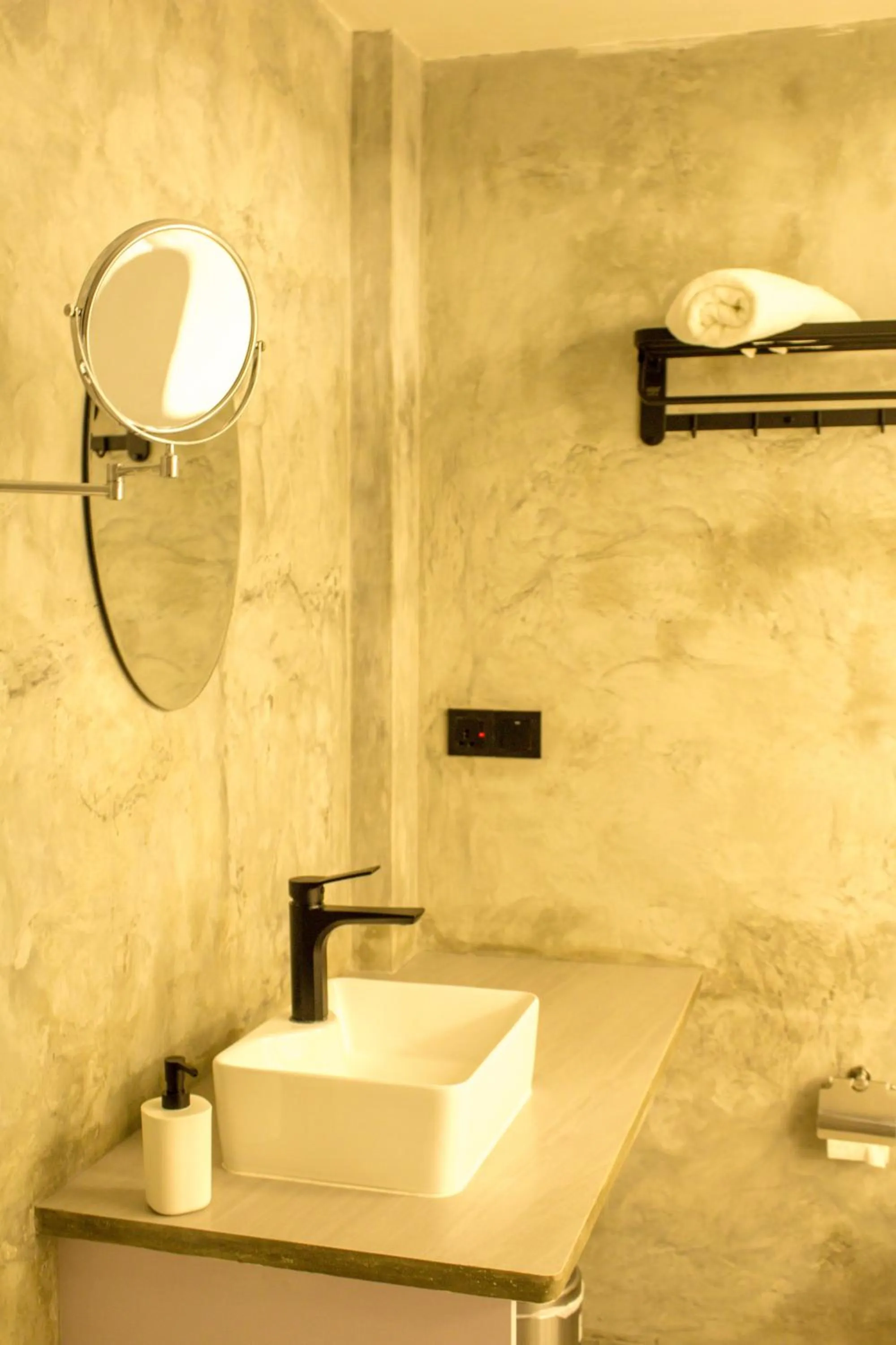 Toilet in Silver County Hotel, Fuvahmulah - Maldives