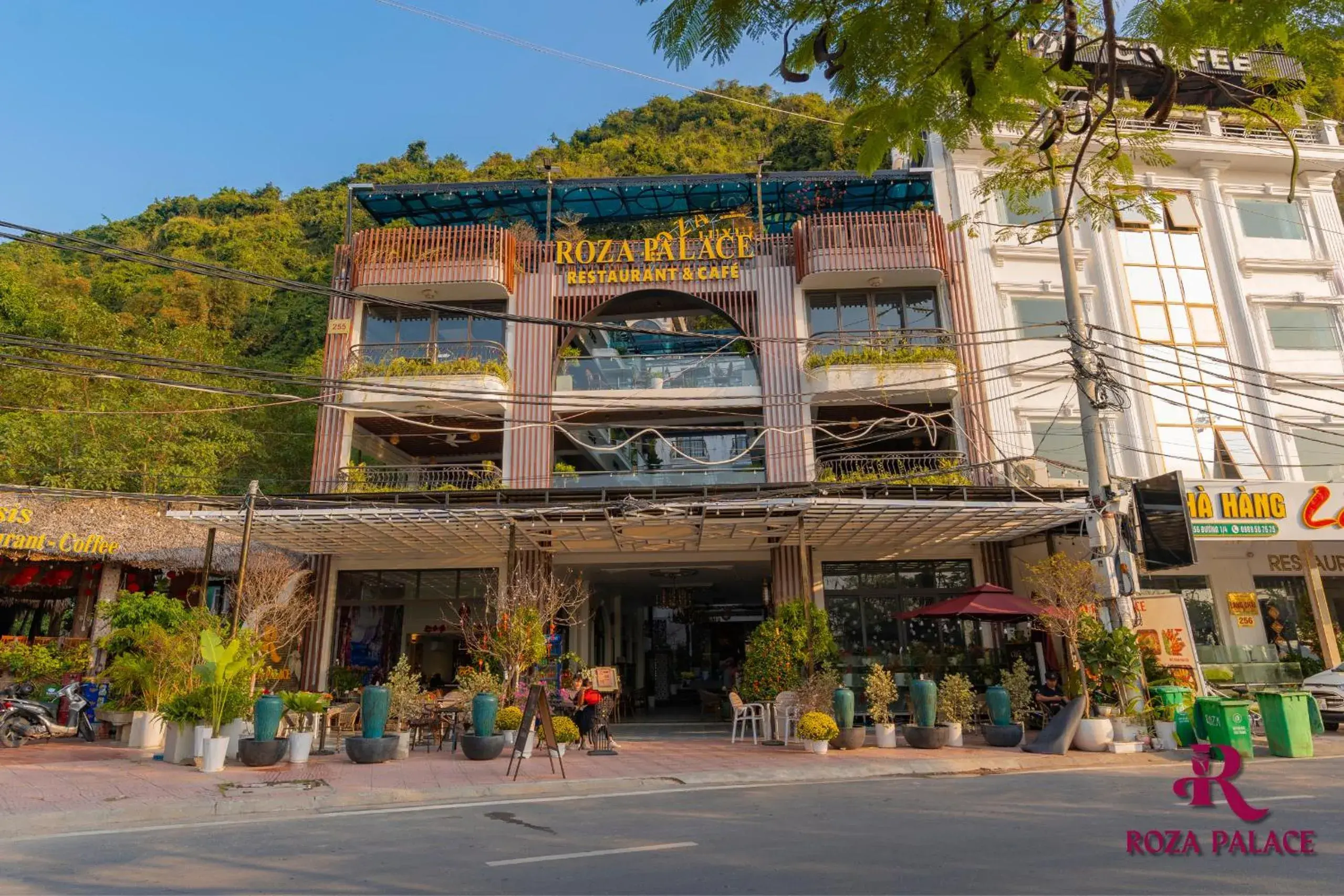 Property building in Roza Palace Cat Ba Property building in Roza Palace Cat Ba