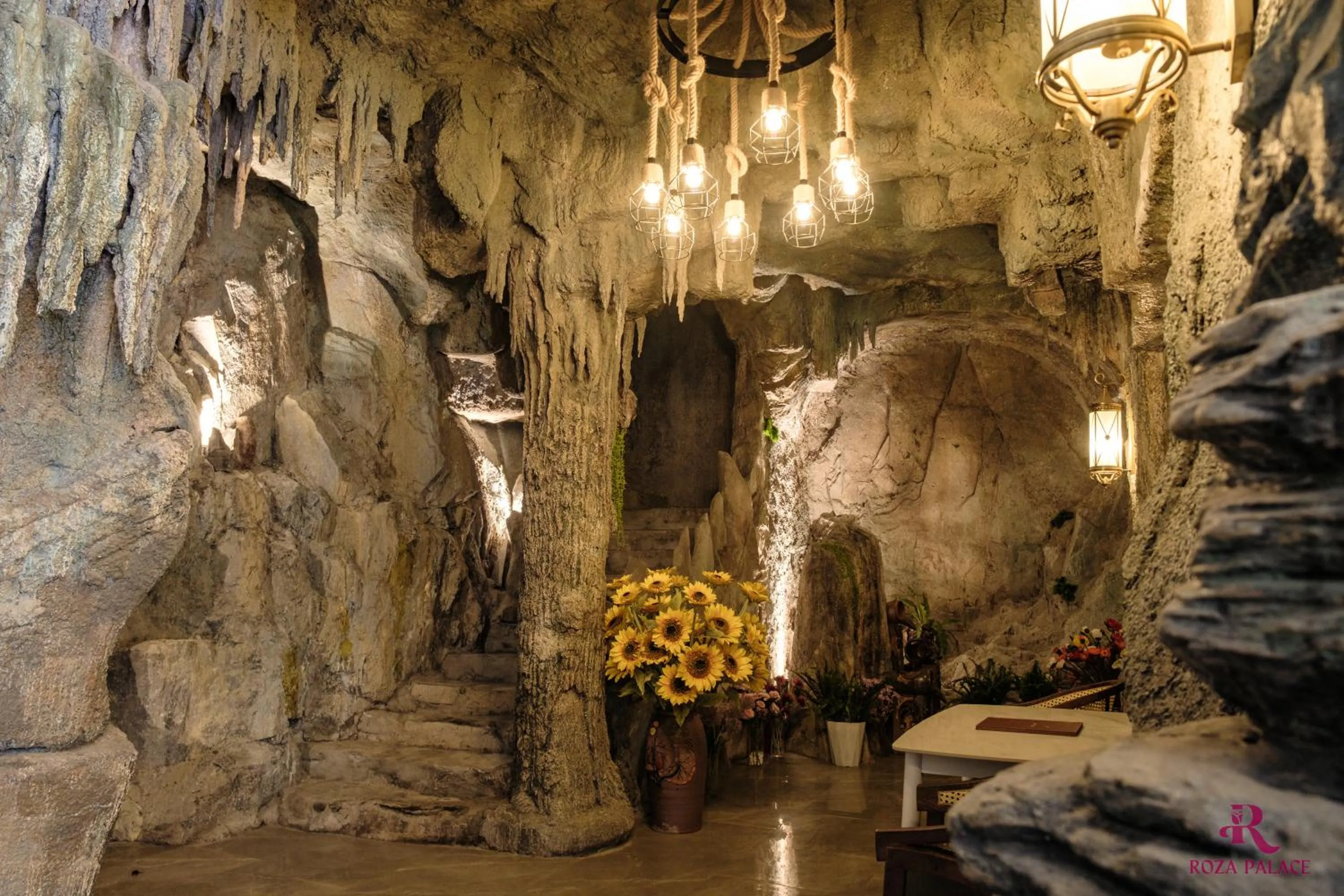 Natural landscape in Roza Palace Cat Ba