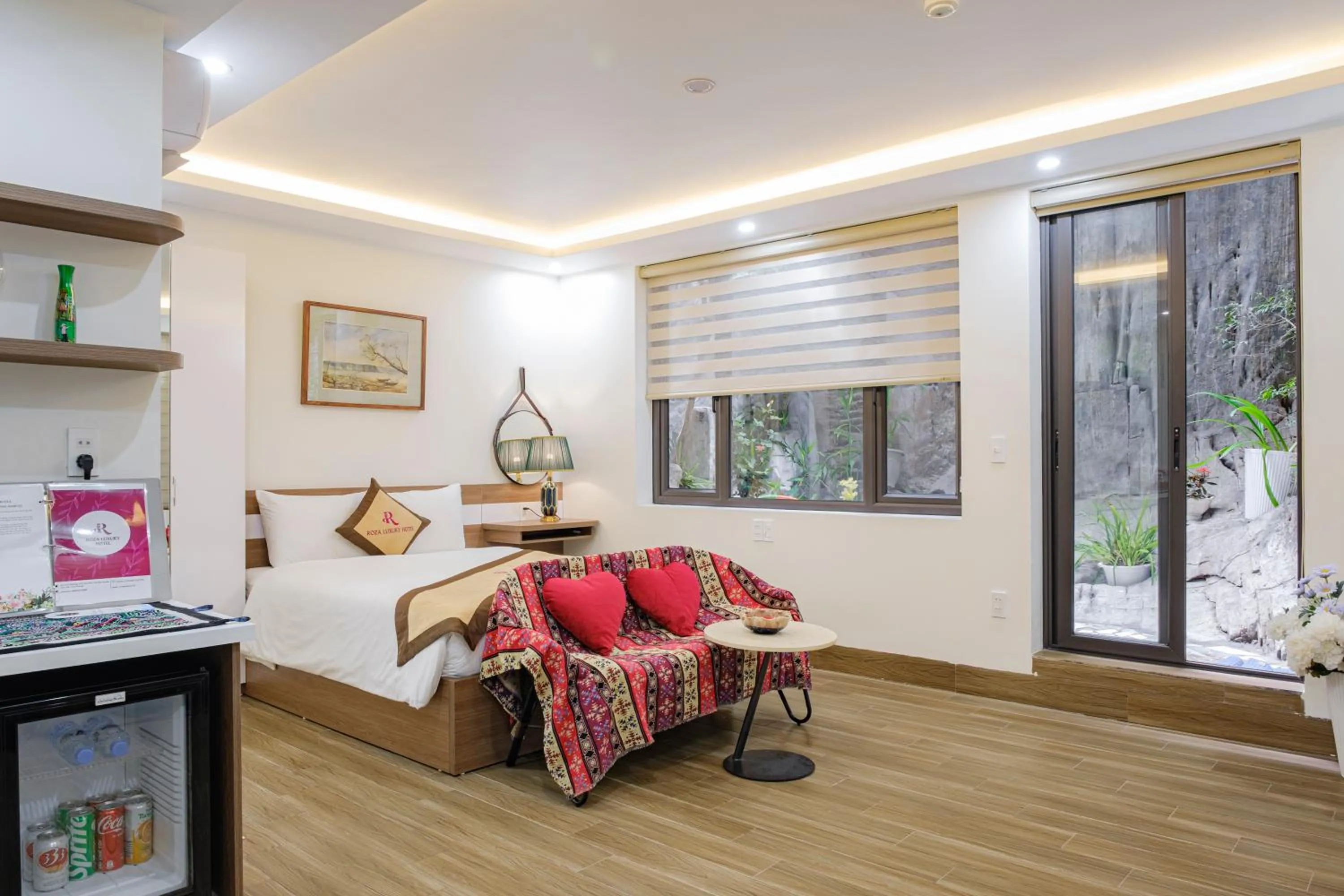 Bedroom, Bed in Roza Palace Cat Ba