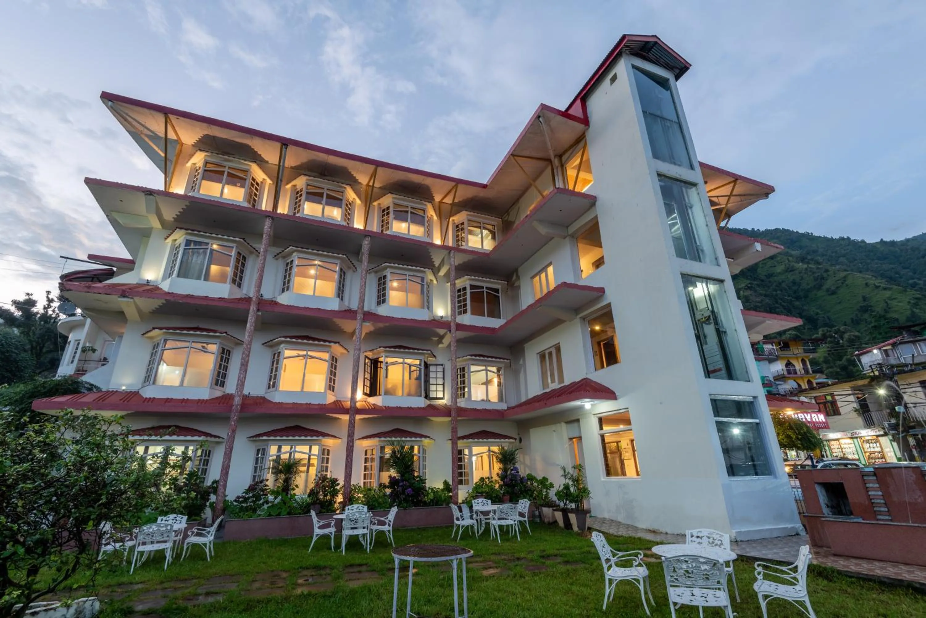 Property Building in Meghavan Resort By DLS Hotels