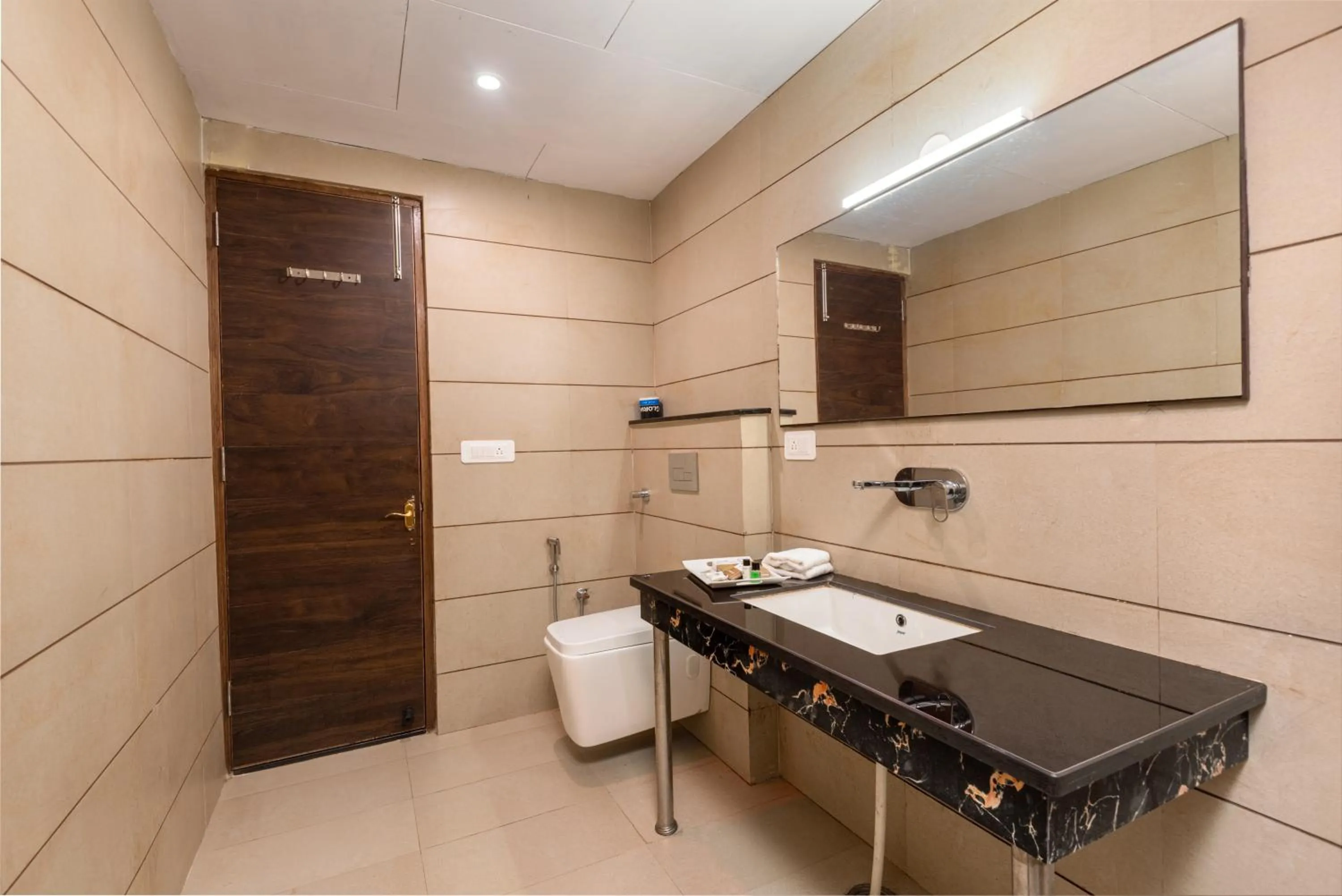 Shower, Bathroom in Meghavan Resort By DLS Hotels