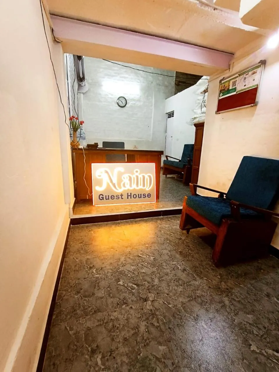Lobby or reception in Nain Guest House
