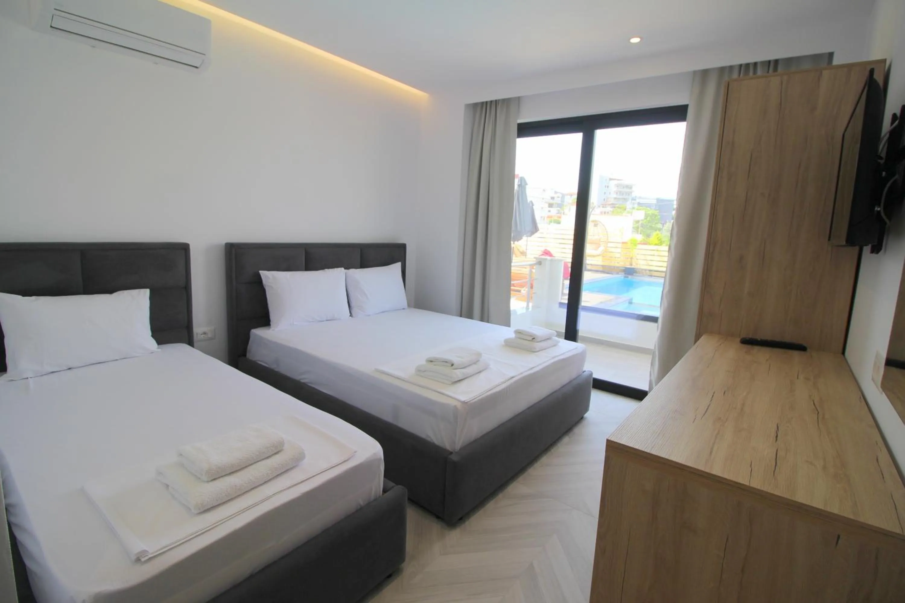 Bed in Noa Boutique Hotel