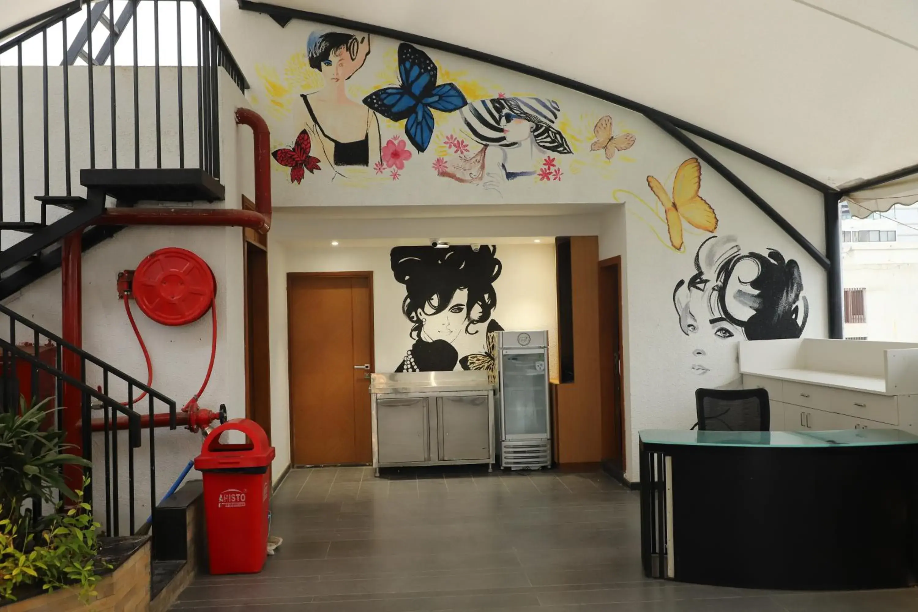 Lobby or reception in Alba Inn, Vijay Nagar Lobby or reception in Alba Inn, Vijay Nagar