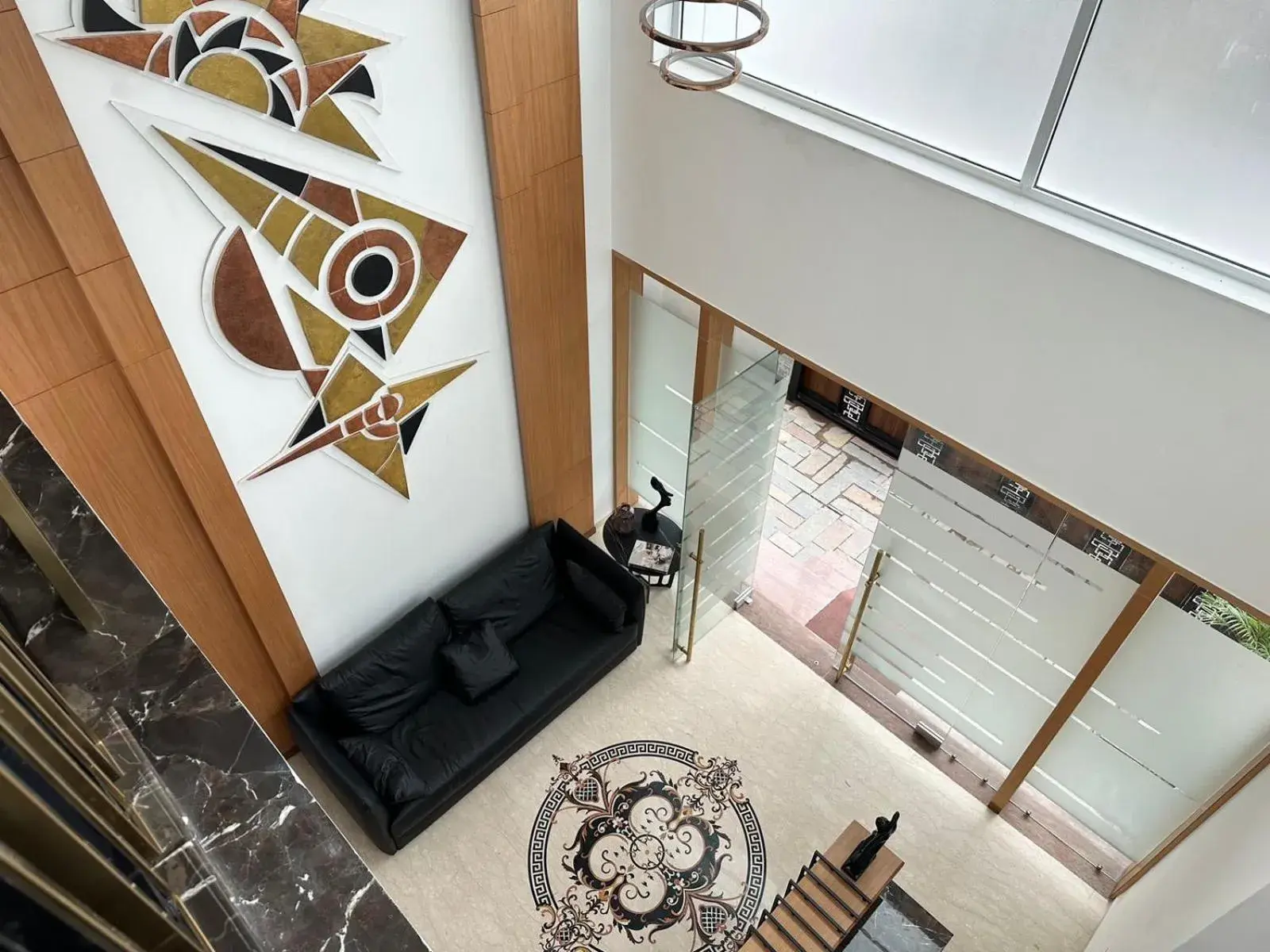 Living room in Alba Inn, Vijay Nagar Living room in Alba Inn, Vijay Nagar