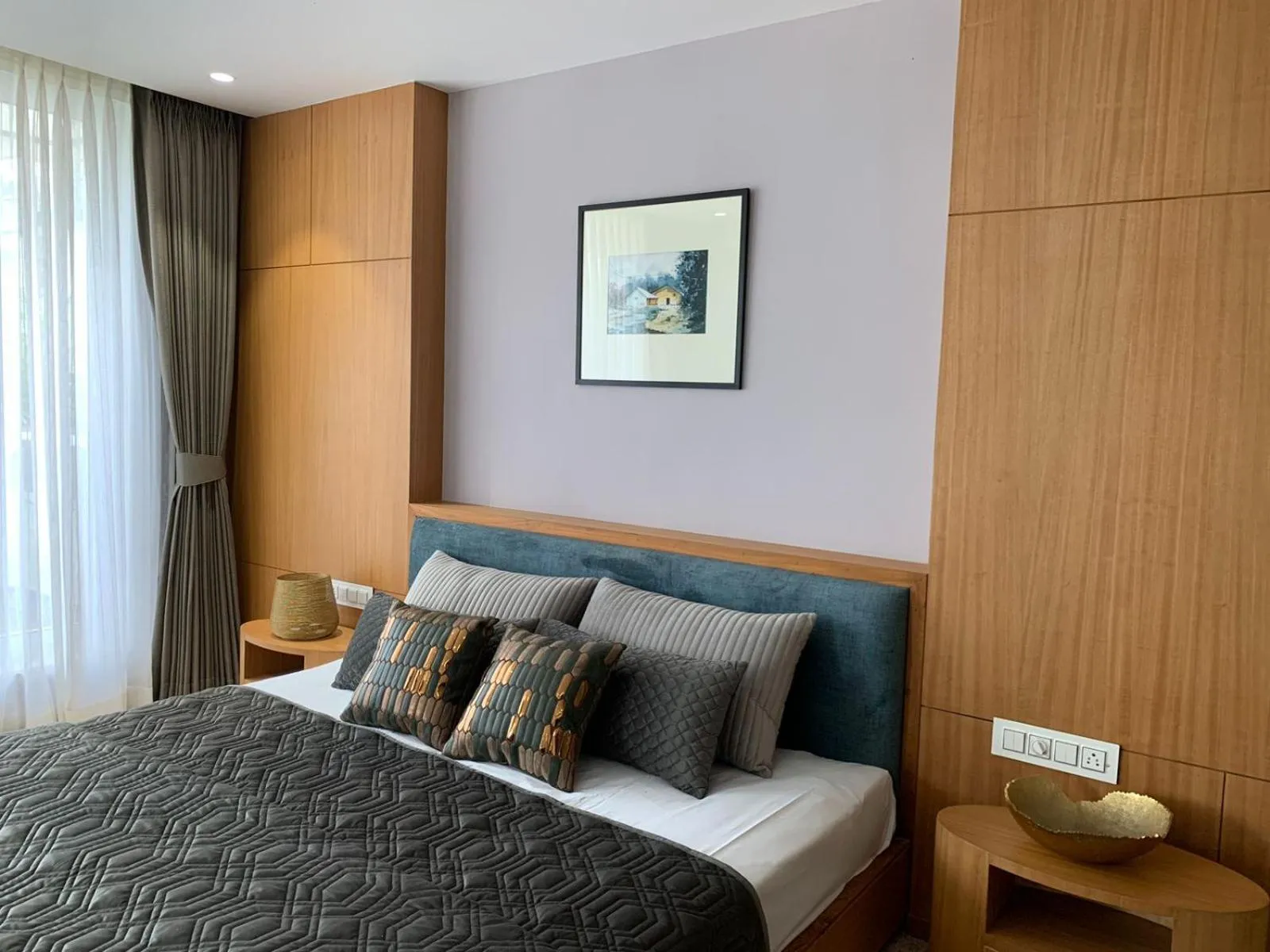 Bed in Alba Inn, Vijay Nagar