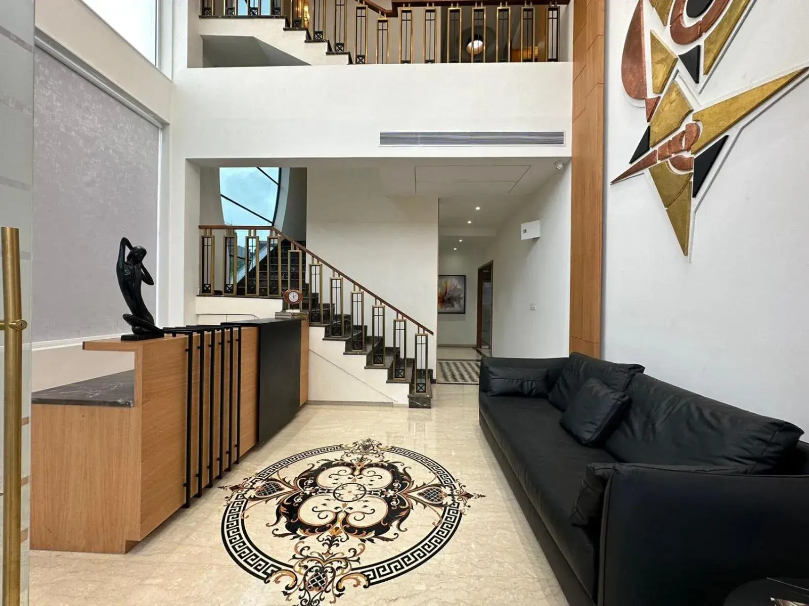 Lobby or reception in Alba Inn, Vijay Nagar Lobby or reception in Alba Inn, Vijay Nagar