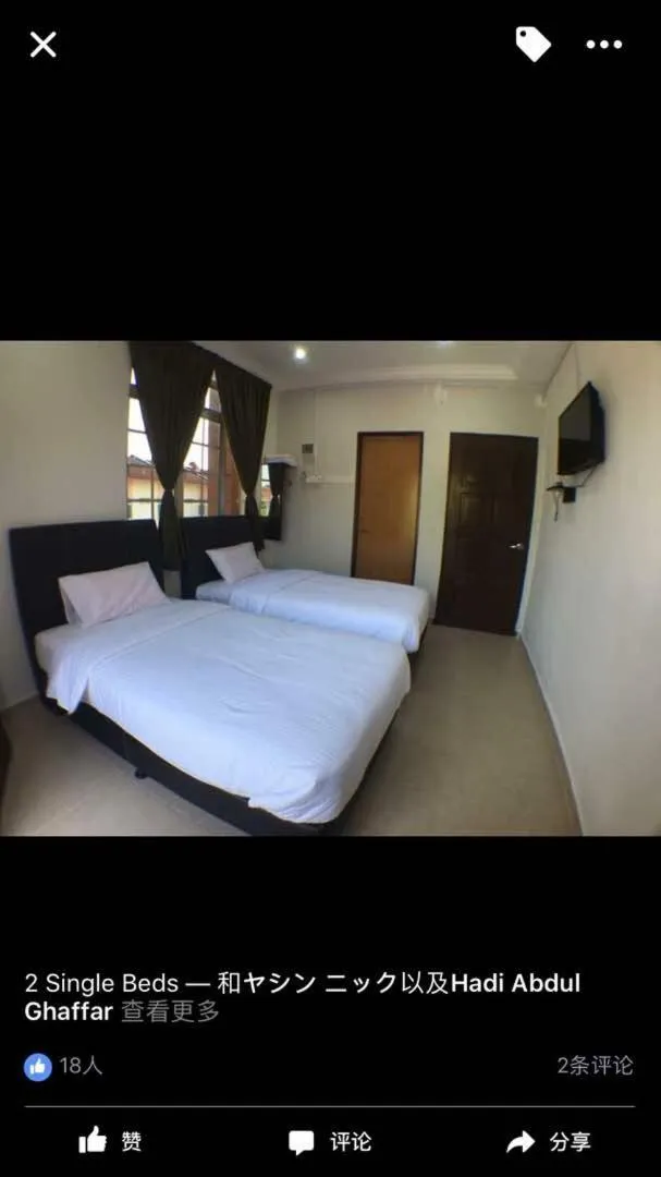 Bed in Hotel De'light Villa