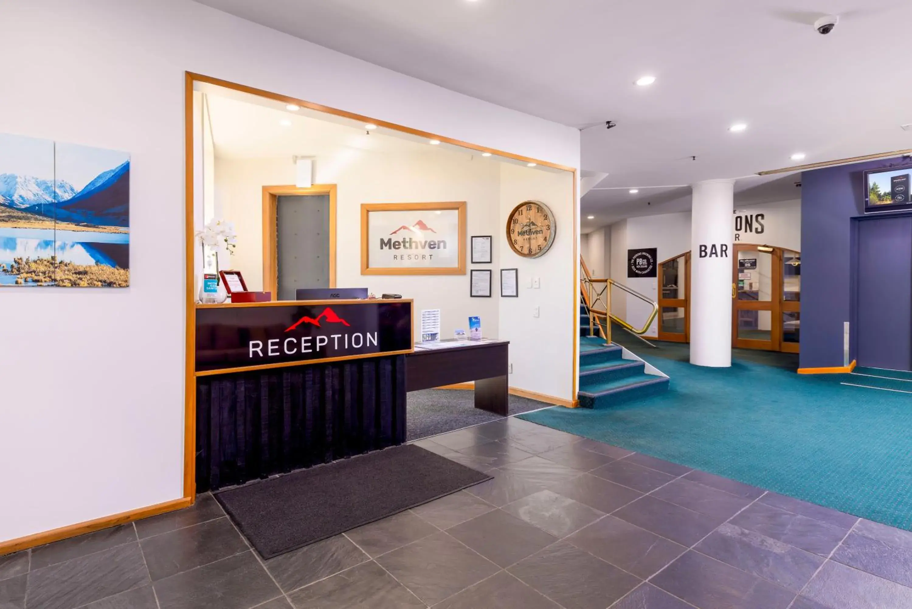 Facade/entrance in Methven Resort Facade/entrance in Methven Resort