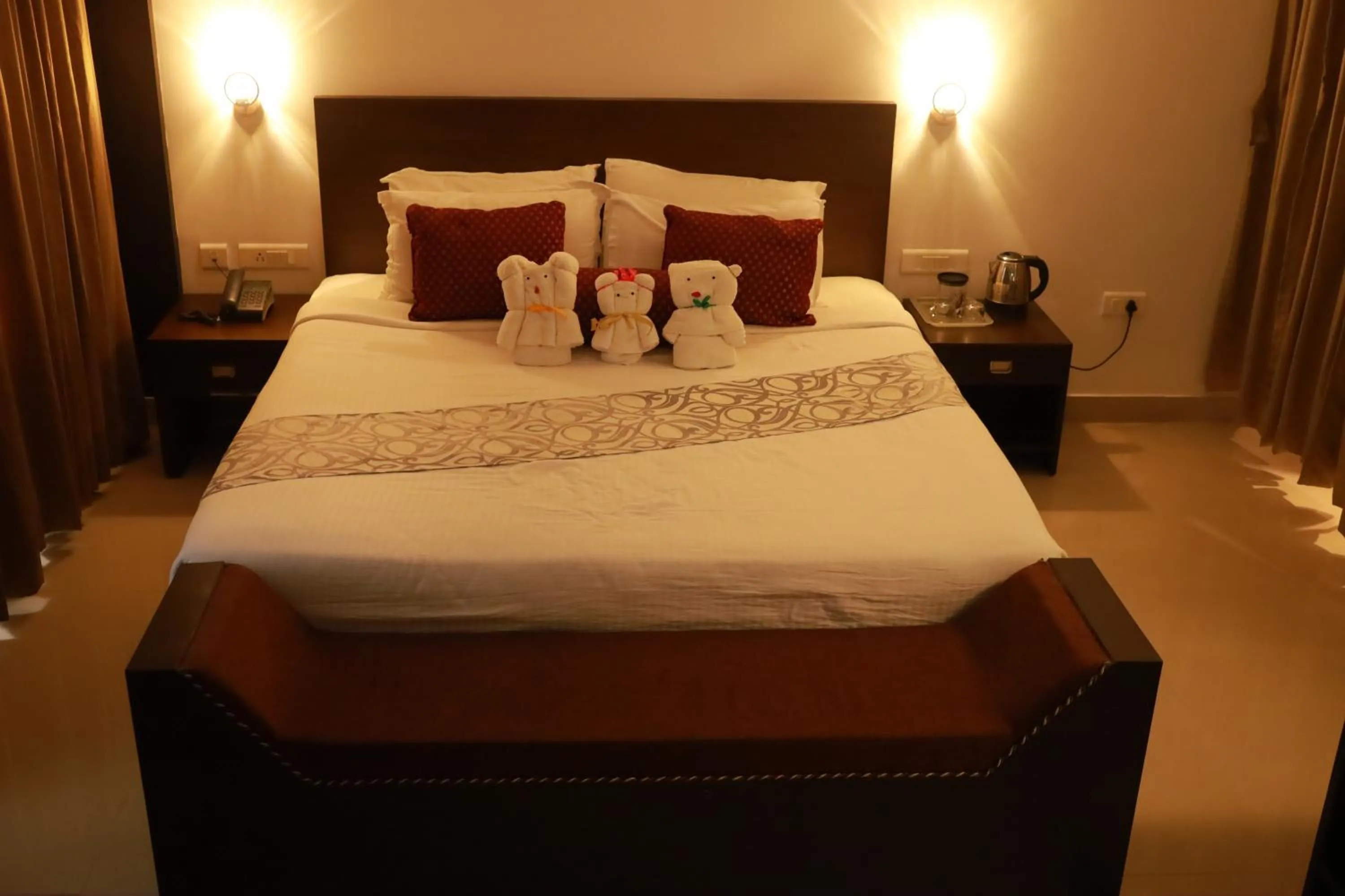 Bedroom, Bed in Hotel Finch