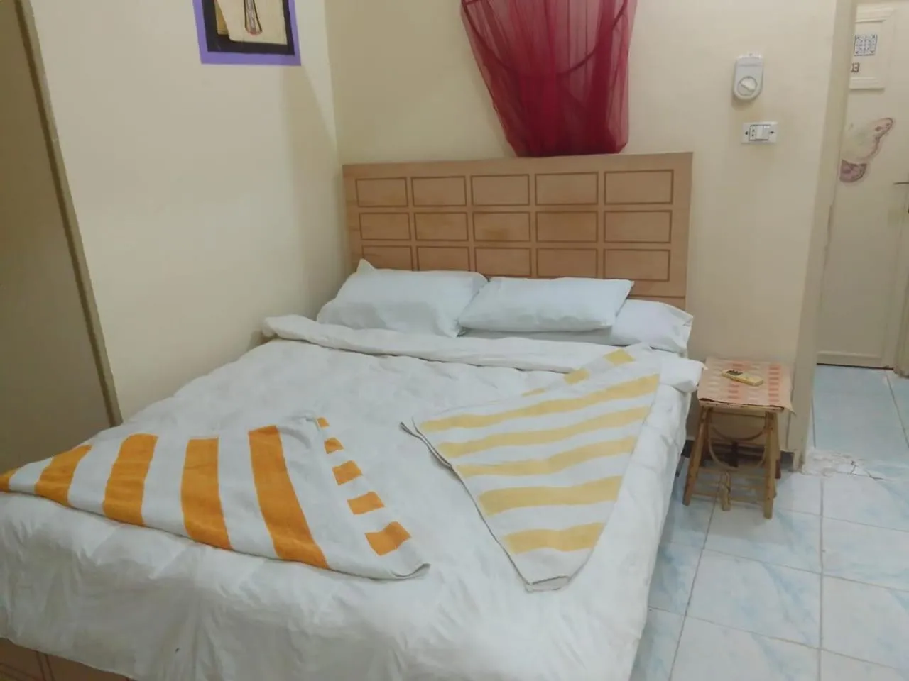 Bedroom, Bed in Bob Marley Peace hotel luxor