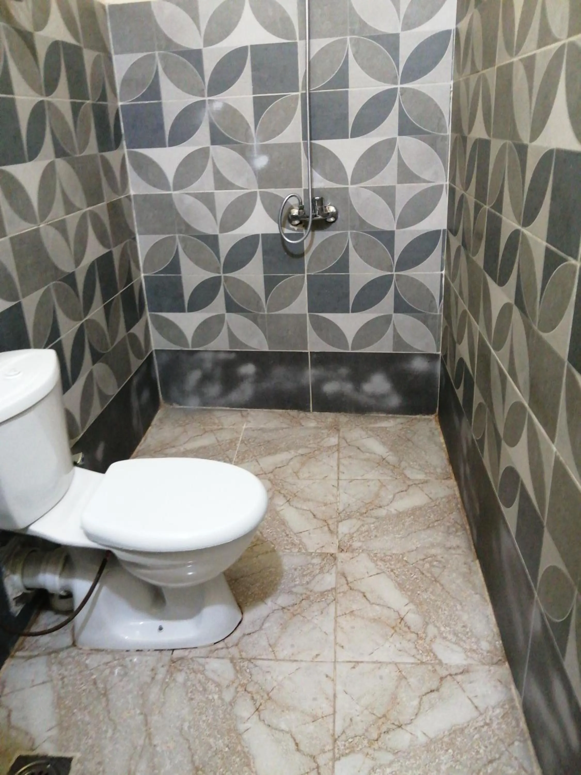 Toilet in Bob Marley Peace hotel luxor