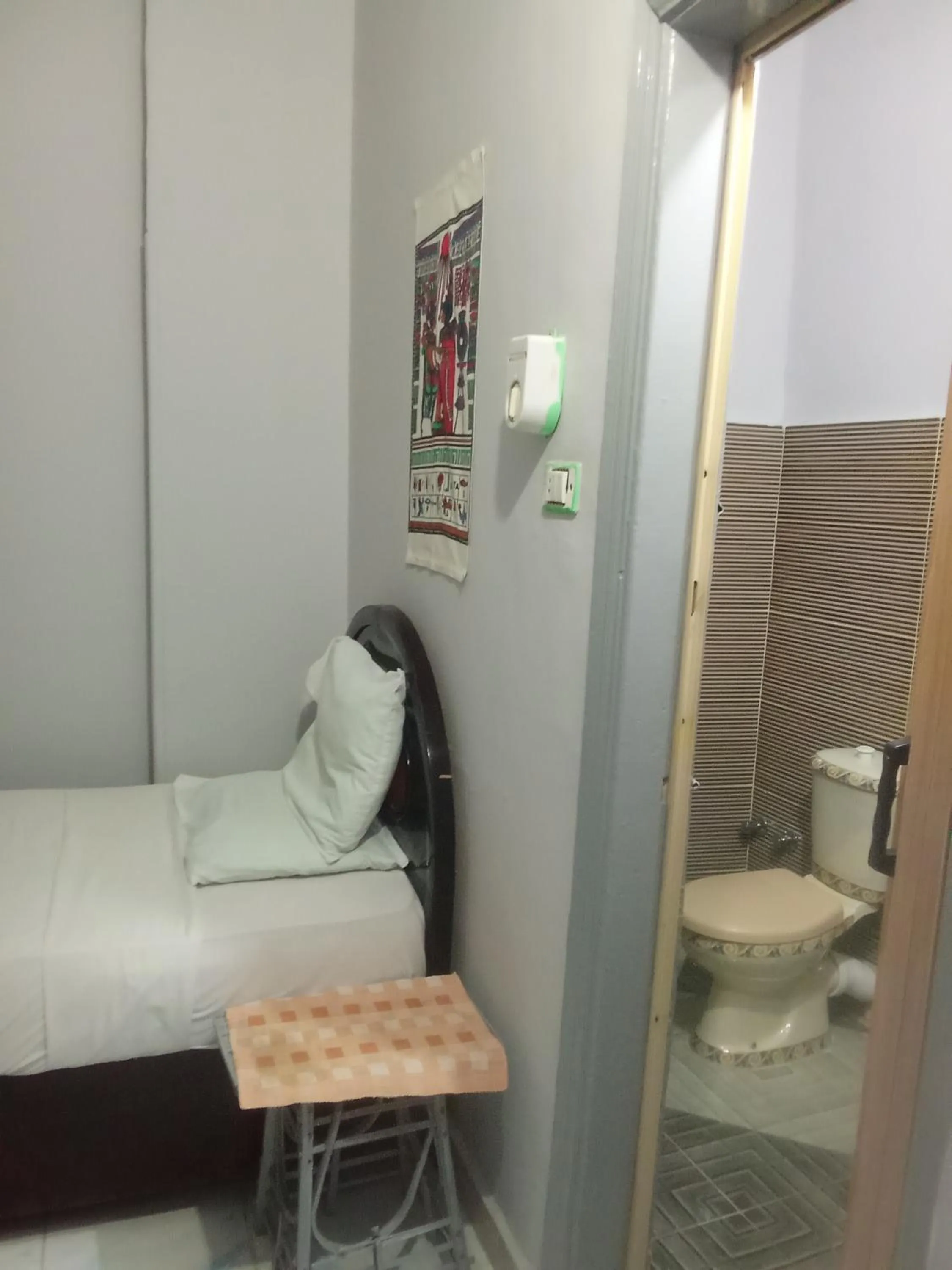 Bathroom in Bob Marley Peace hotel luxor