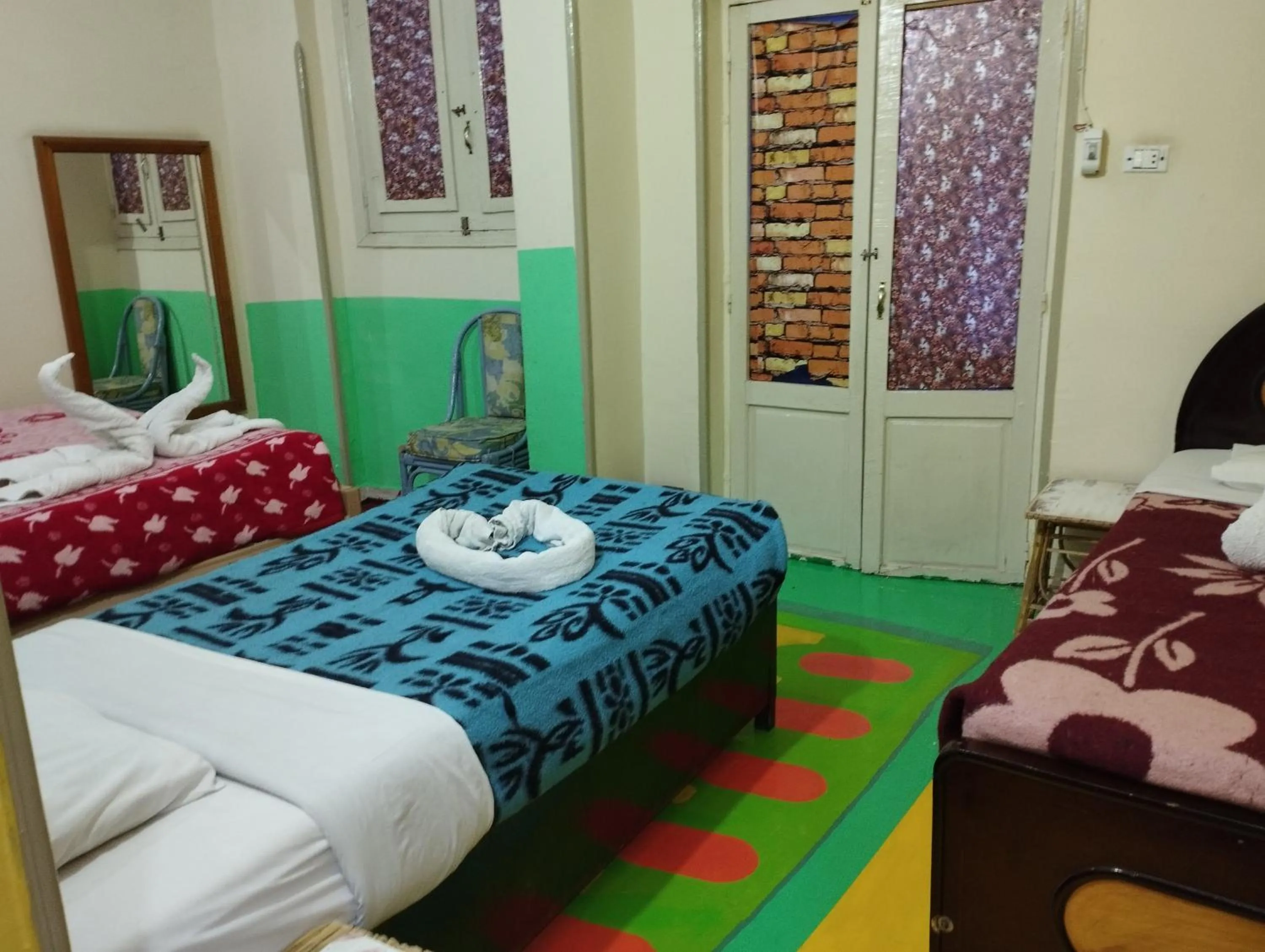 Female Dormitory Room in Bob Marley Peace hotel luxor
